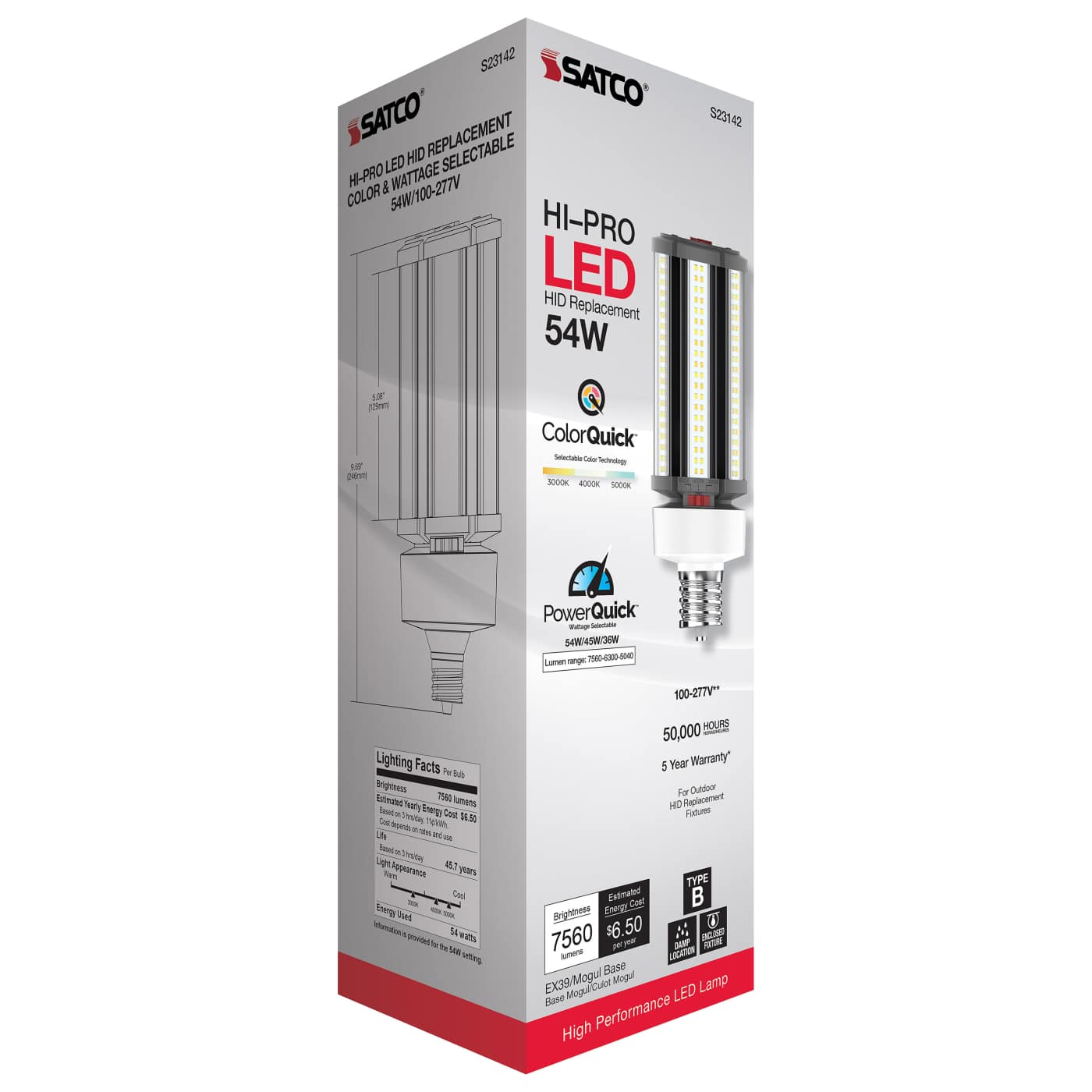 54W/LED/CCT/100-277V/EX39 - S23142