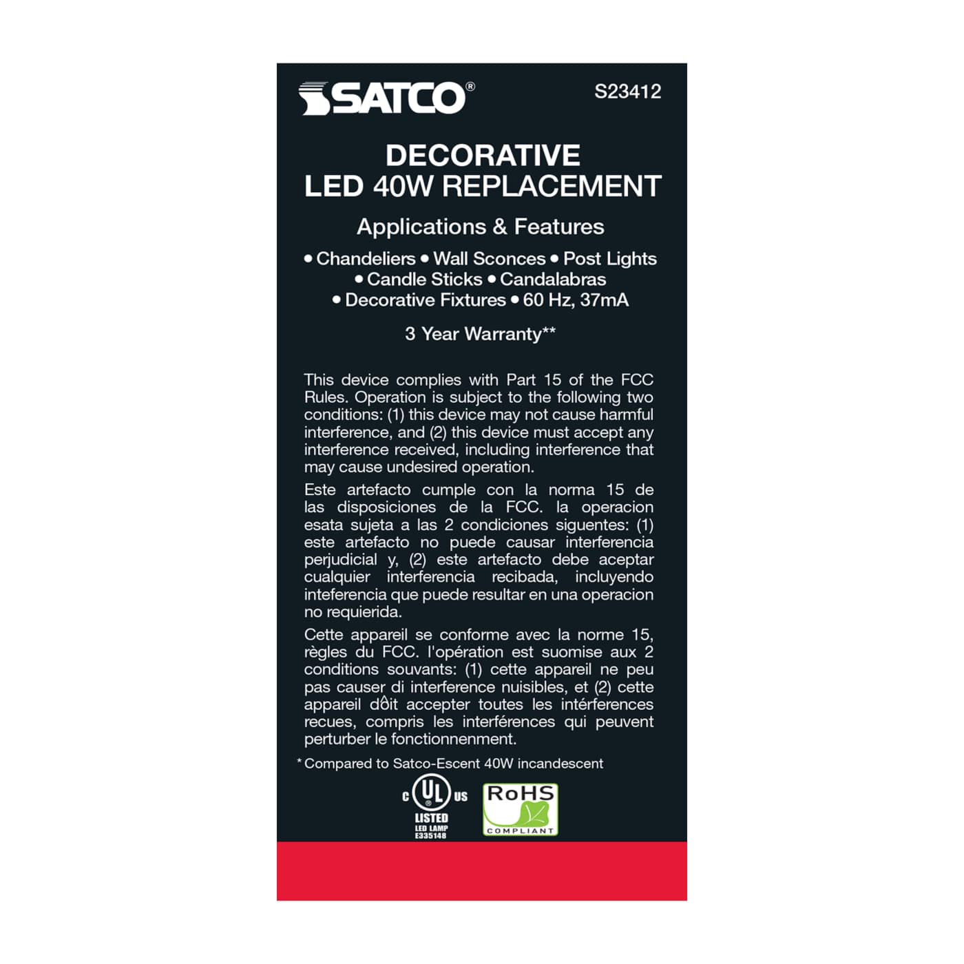 4C15/LED/A/E26/21K/120V - S23412