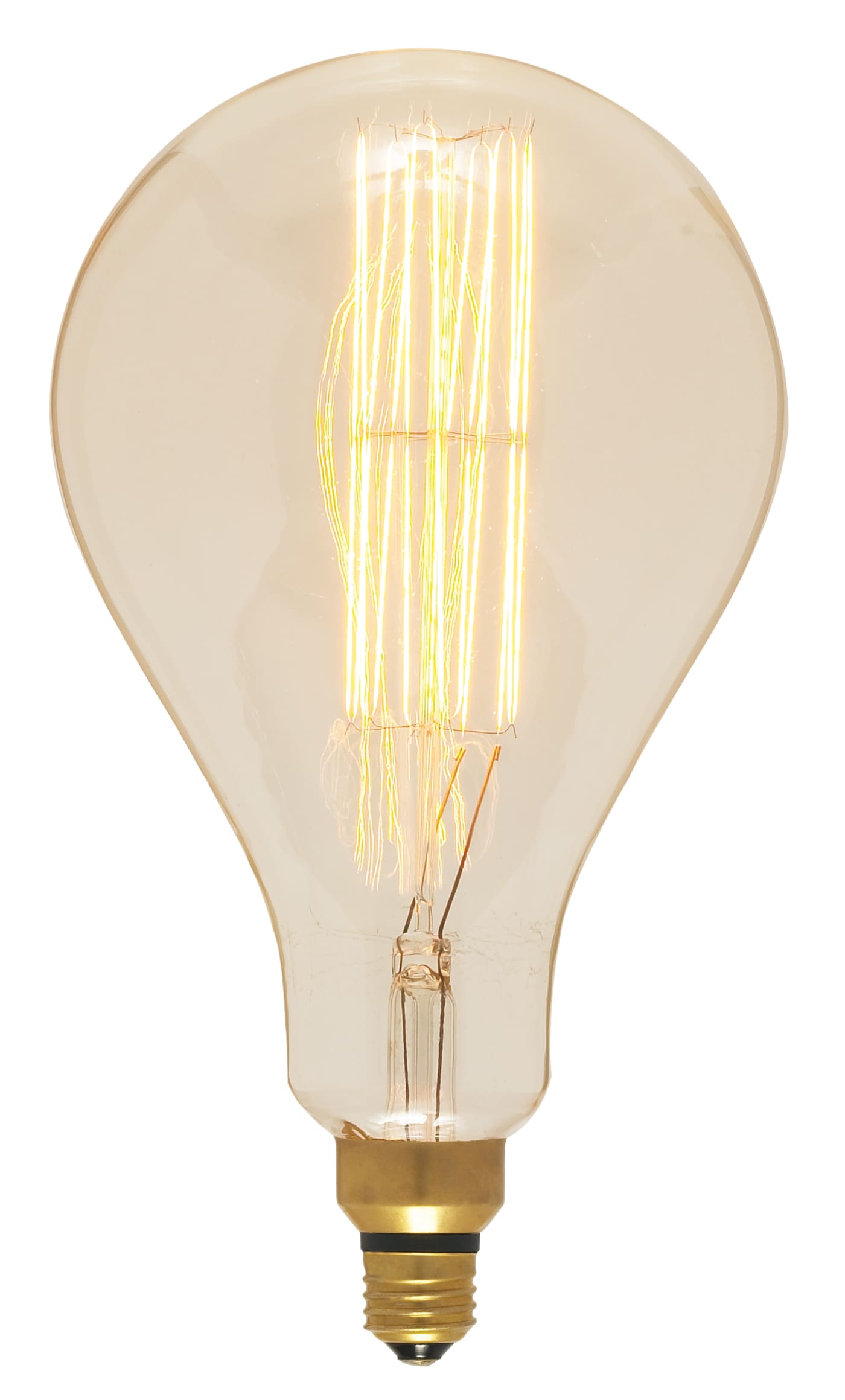 60PS52/AMBER/E26/VINTAGE/120V - S2433