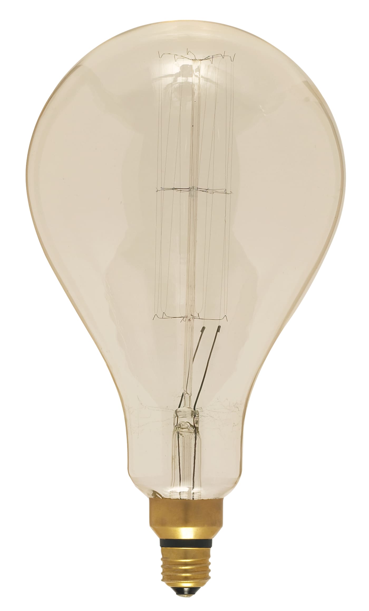 60PS52/AMBER/E26/VINTAGE/120V - S2433