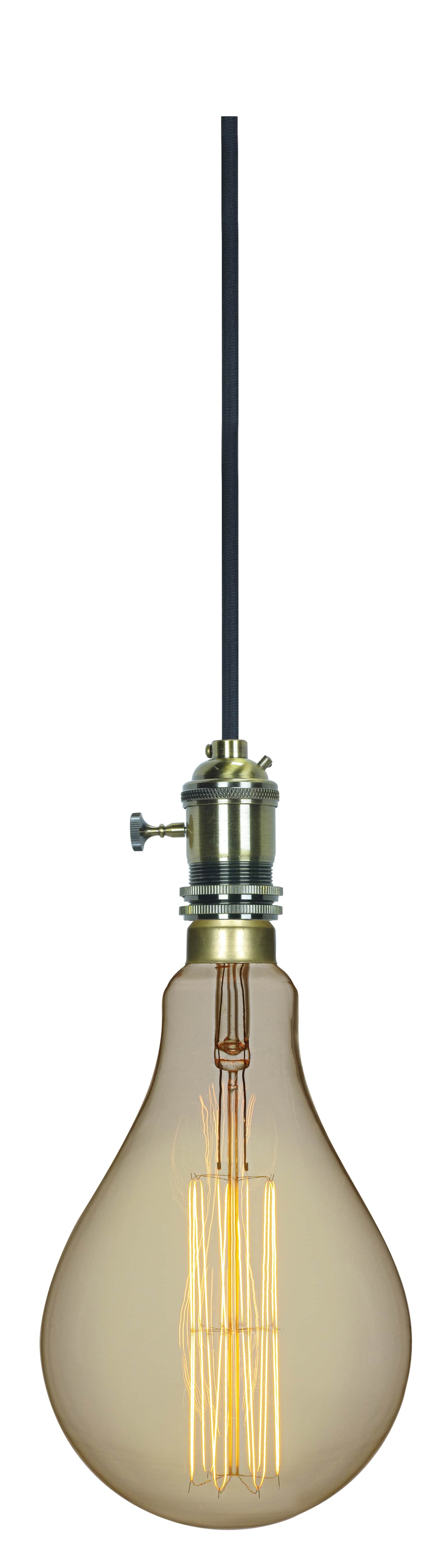 60PS52/AMBER/E26/VINTAGE/120V - S2433