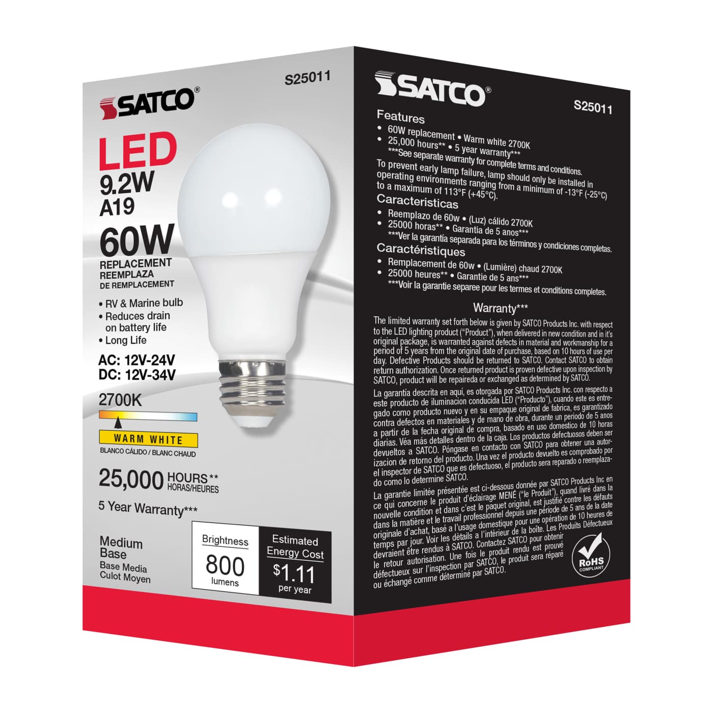 9.2A19/LED/827/12-34V/ND - S25011