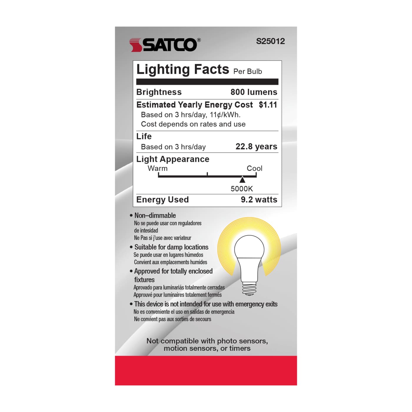 9.2A19/LED/850/12-34V/ND - S25012