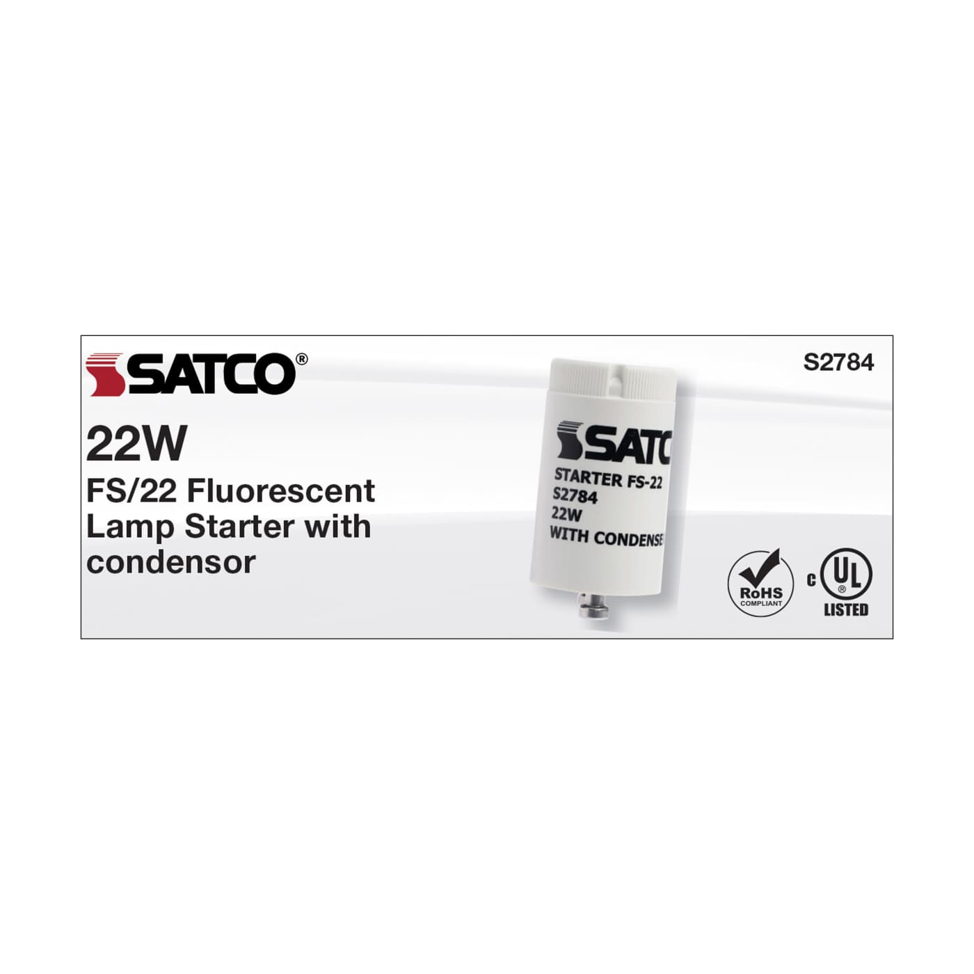 FS22 STARTER W/CONDENSOR - S2784