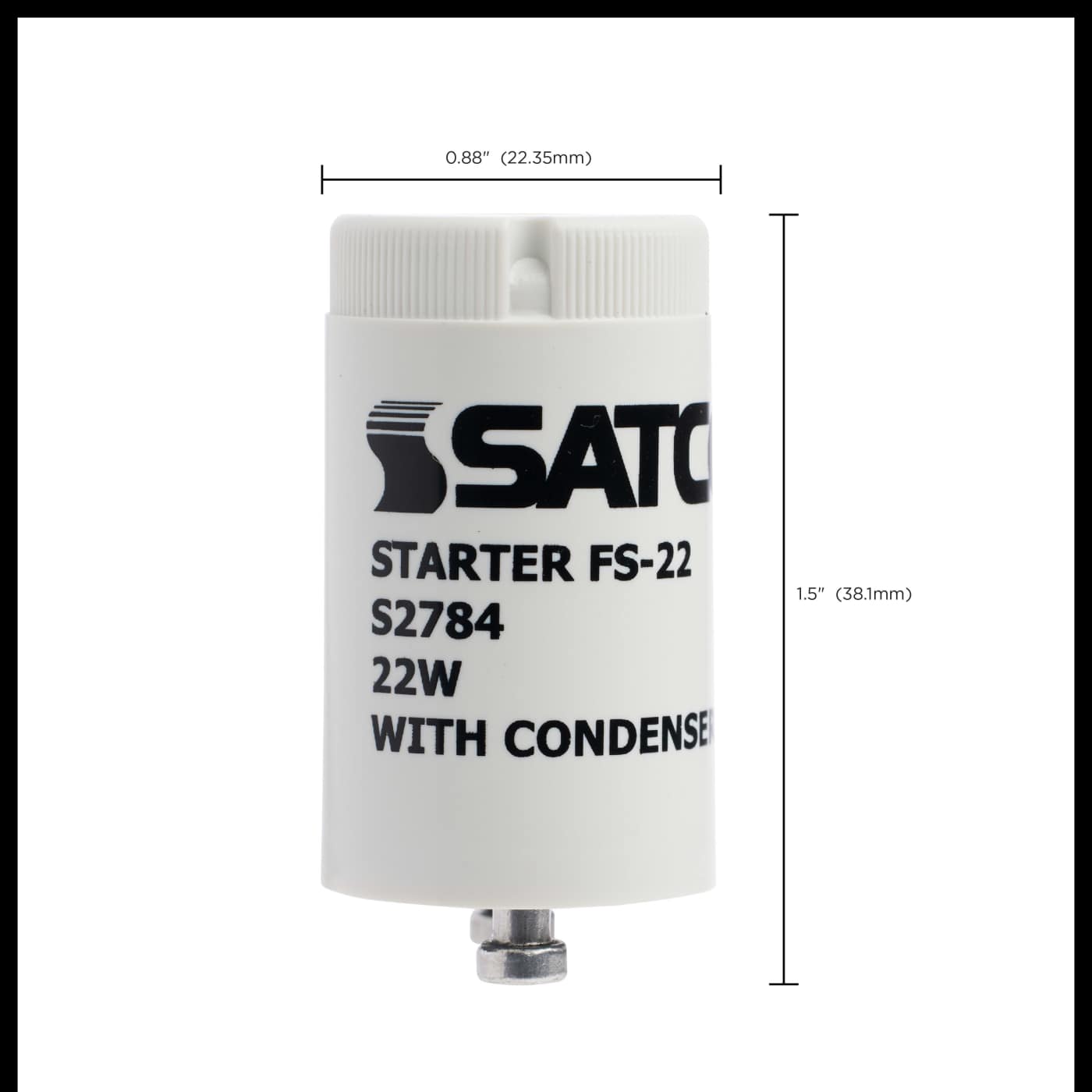 FS22 STARTER W/CONDENSOR - S2784