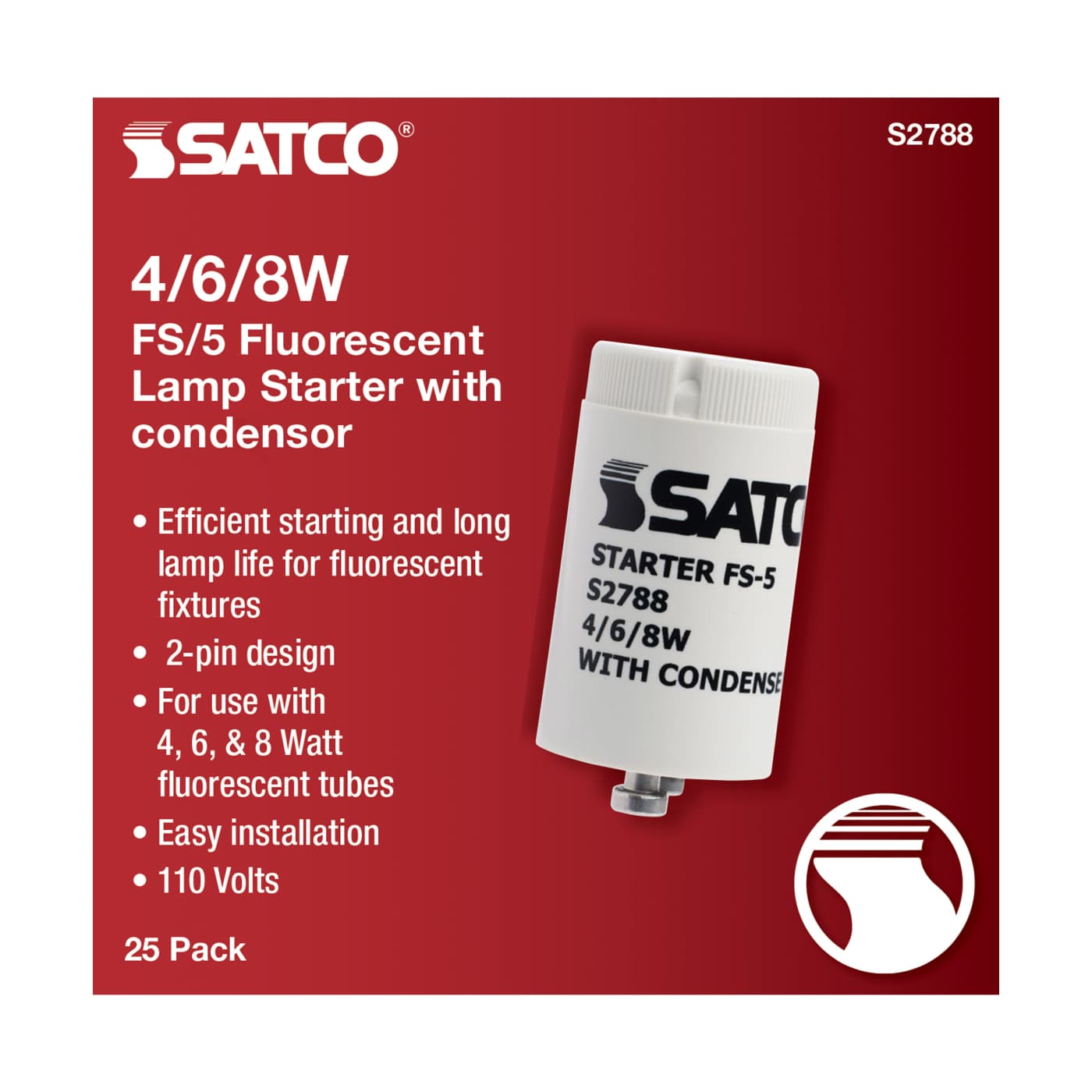 FS5 STARTER W/CONDENSOR - S2788