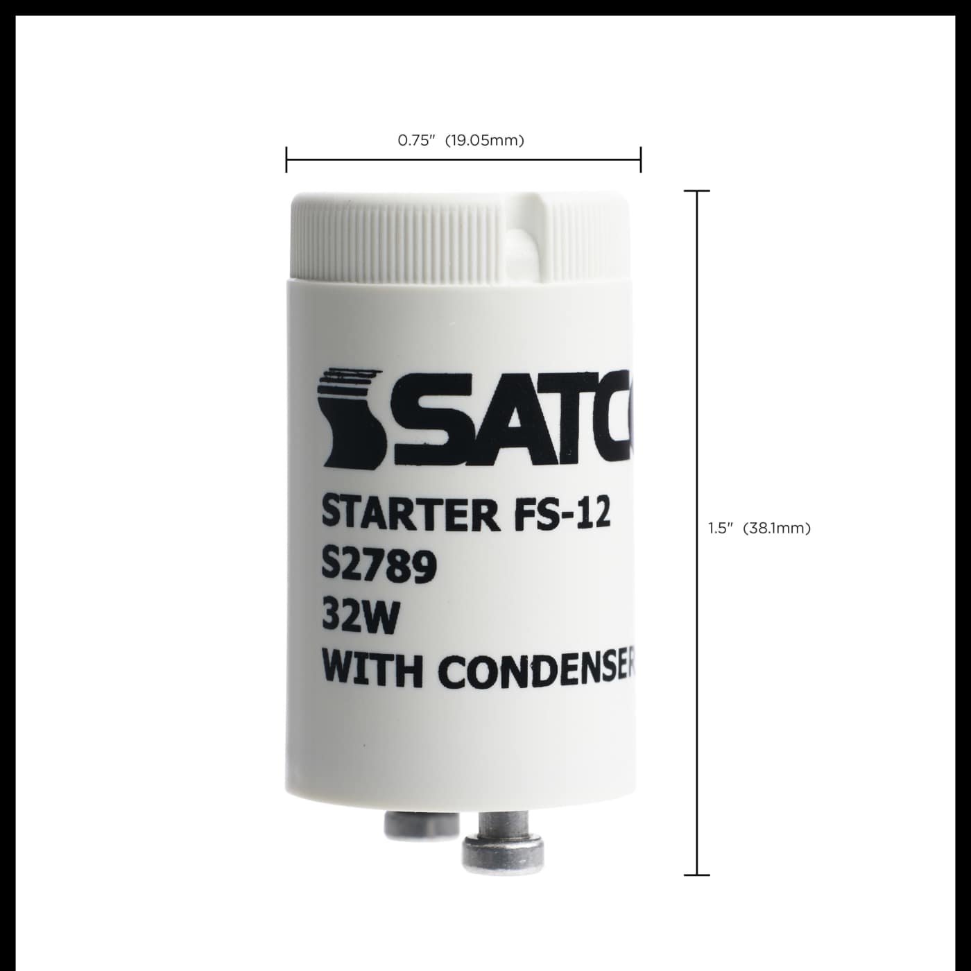 FS12 STARTER W/CONDENSOR - S2789