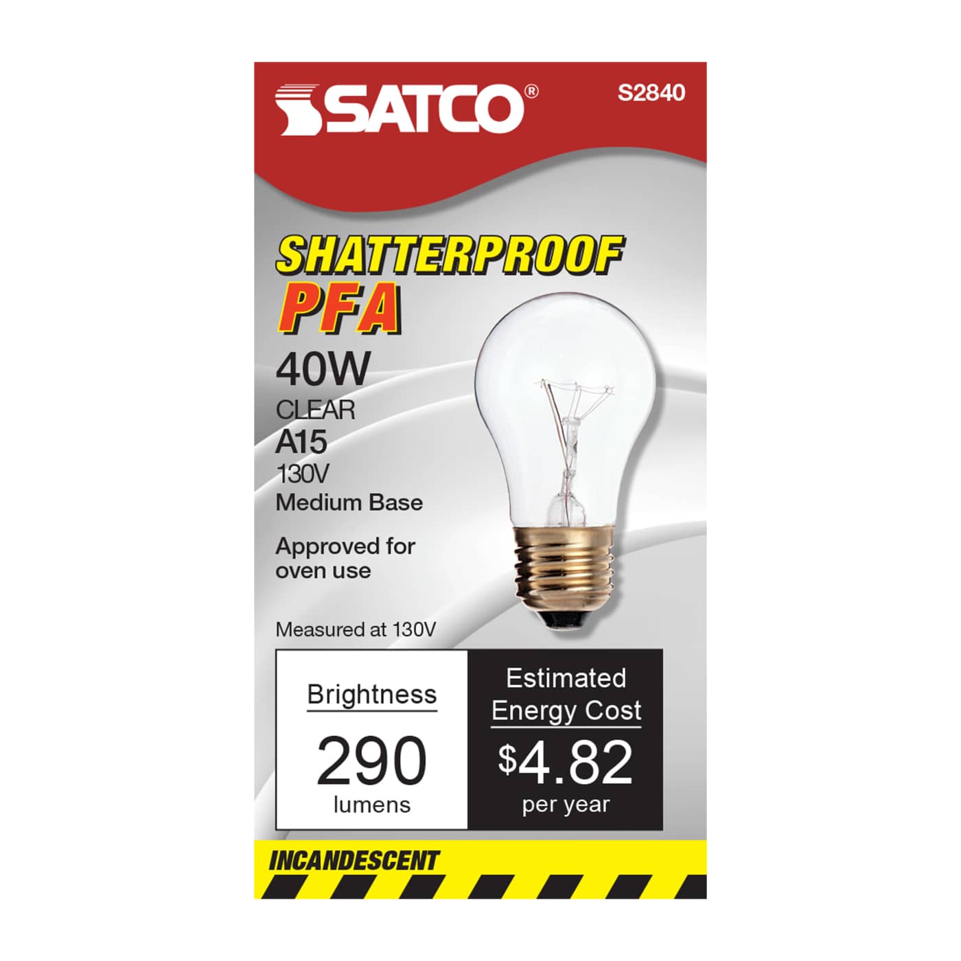 40A15/CLEAR/TF/HT PFA TEFLON - S2840