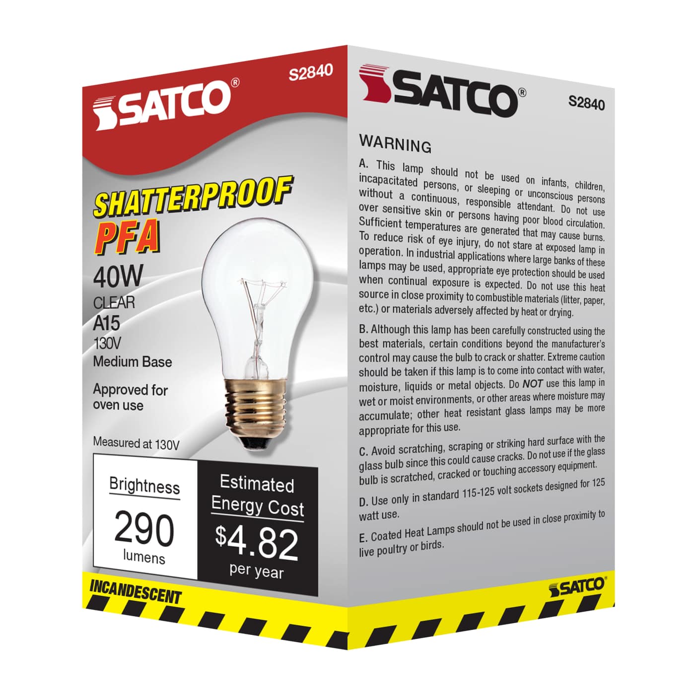 40A15/CLEAR/TF/HT PFA TEFLON - S2840