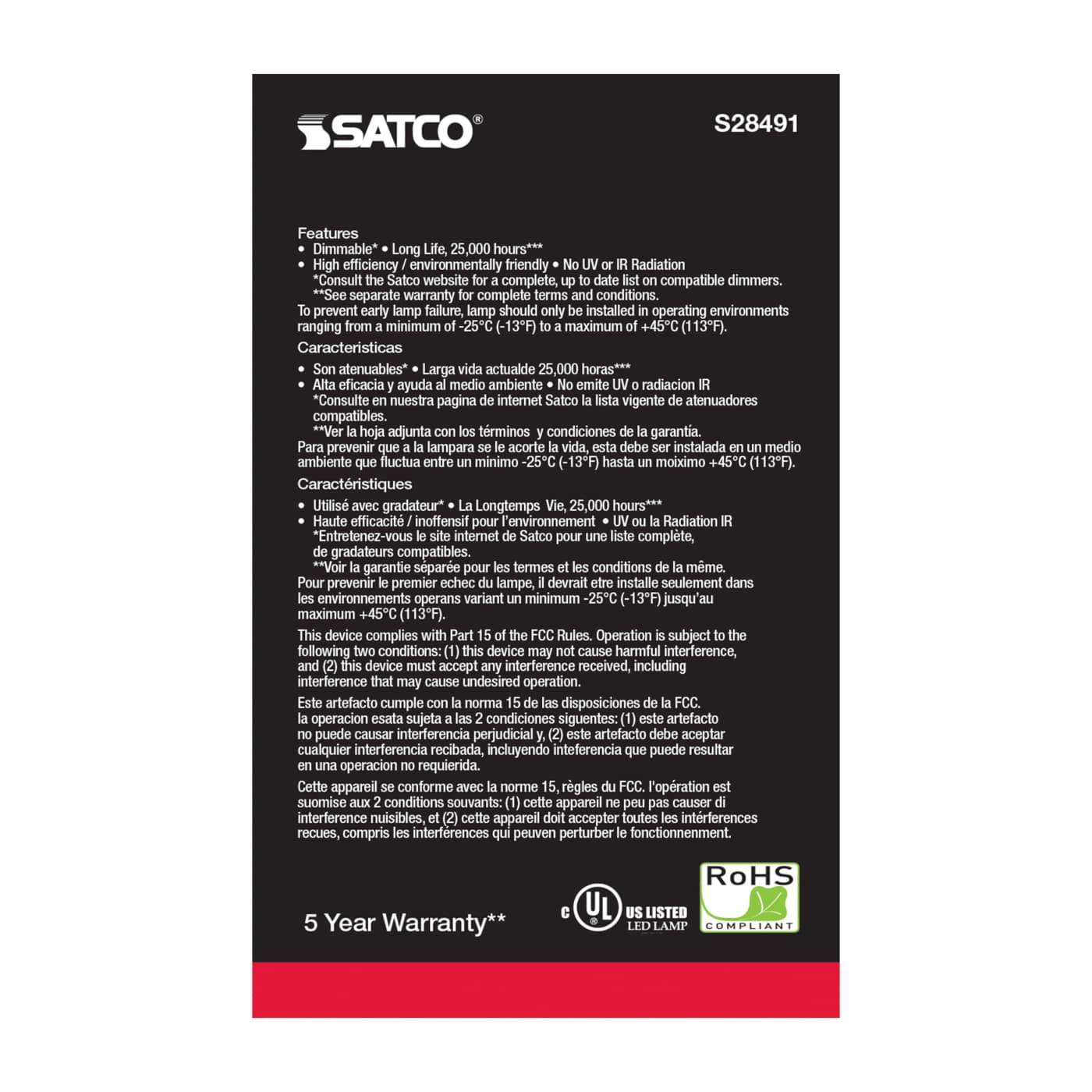 6R20/LED/940/120V - S28491