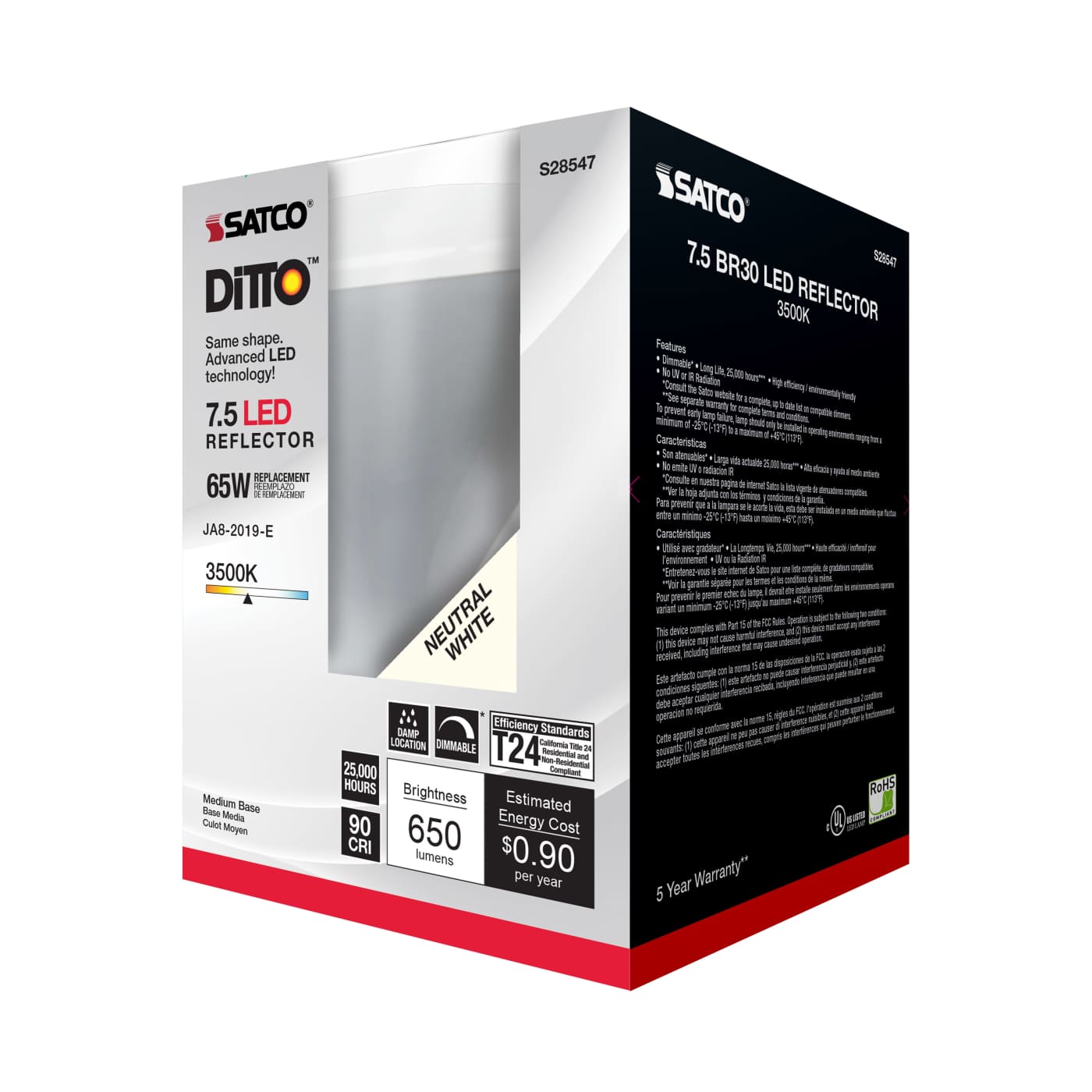 7.5BR30/LED/935/120V - S28547