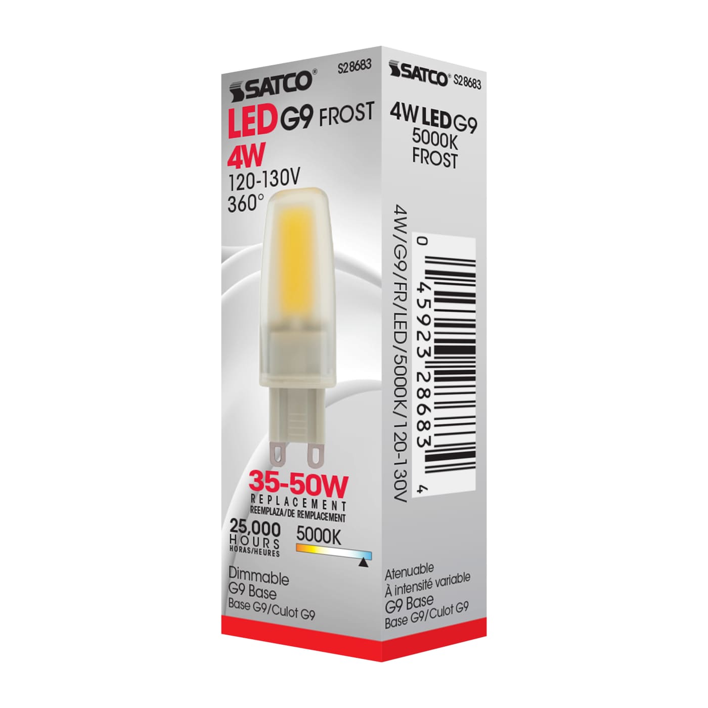 LED/4W/JCD/G9/FR/5K/120-130V - S28683