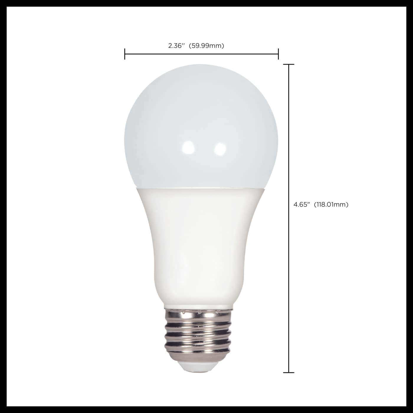 15.5A19/LED/50K/ND/120V - S28788