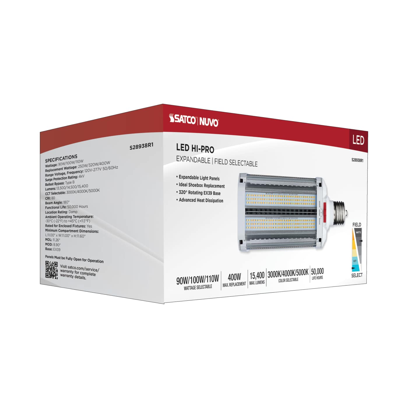 110W/LED/HID/SB/3CCT/EX39 - S28938R1