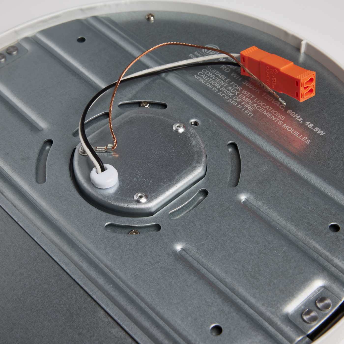 18.5W/LED/9"FLUSH/30K/RD/WH - S29339