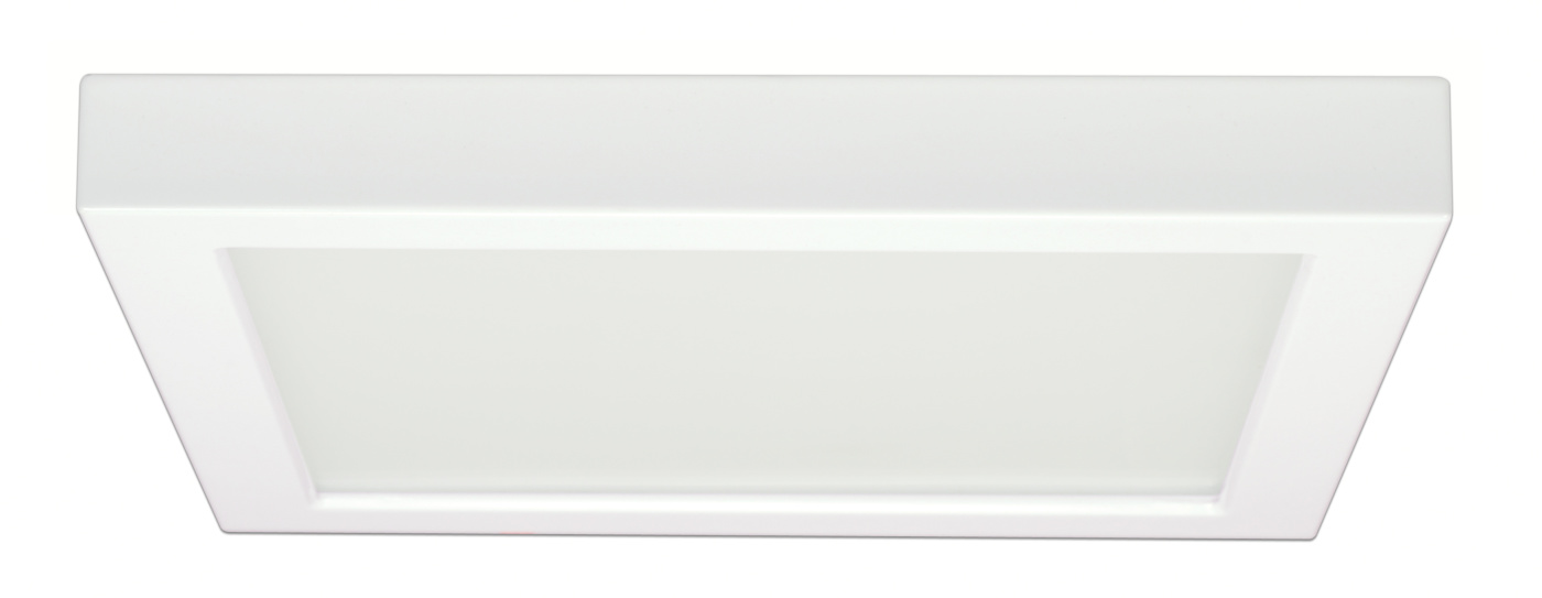 18.5W/LED/9"FLUSH/30K/SQ/WH - S29343
