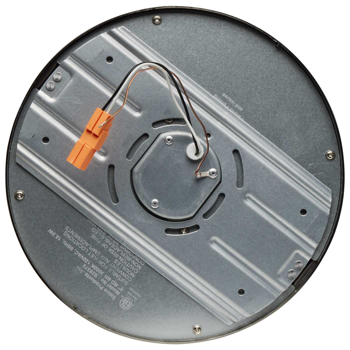 18.5W/LED/9"FLUSH/30K/RD/BN - S29379