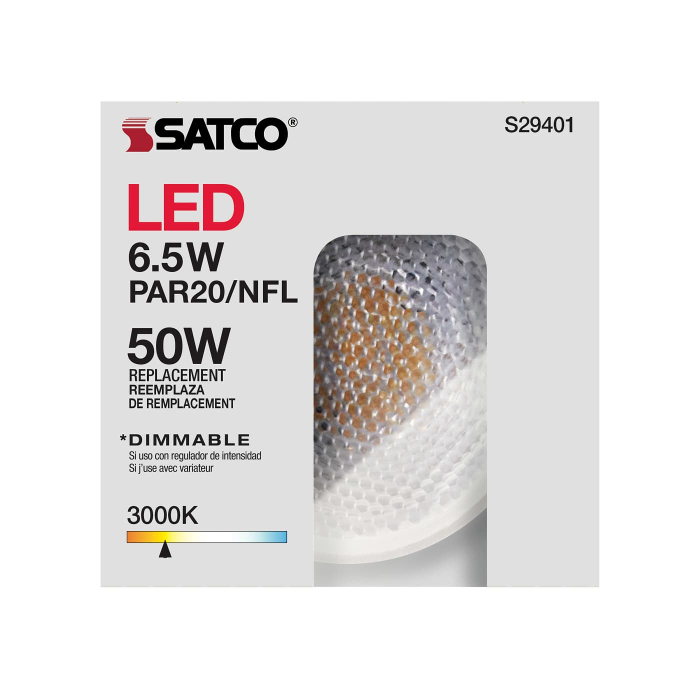 6.5PAR20/LED/25'/930/120V - S29401