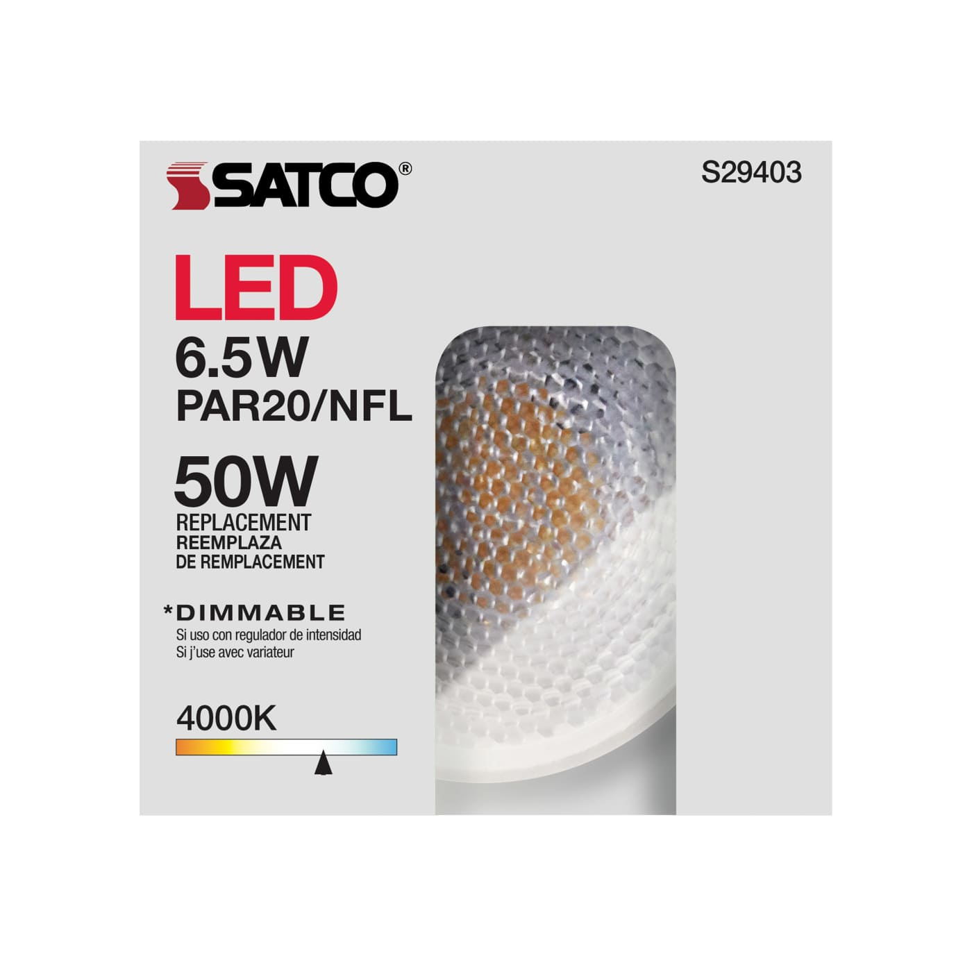 6.5PAR20/LED/25'/940/120V - S29403