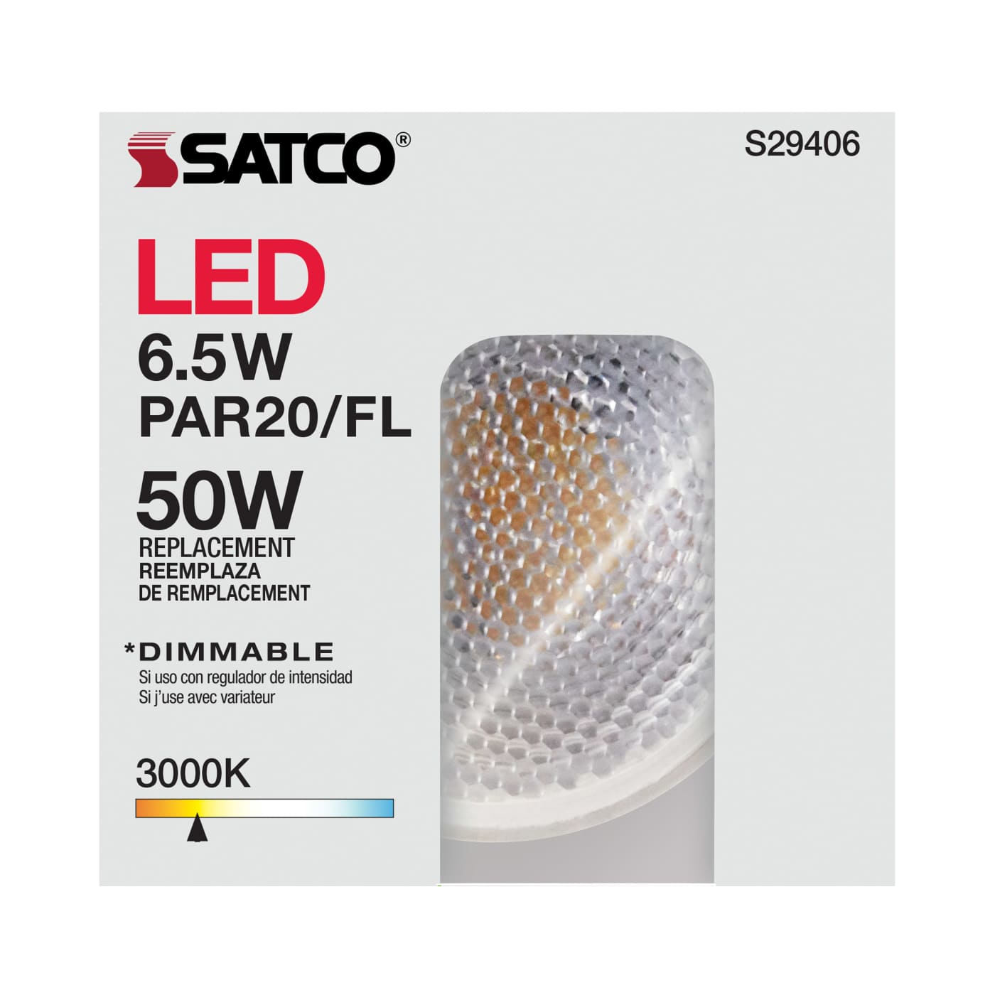 6.5PAR20/LED/40'/930/120V - S29406