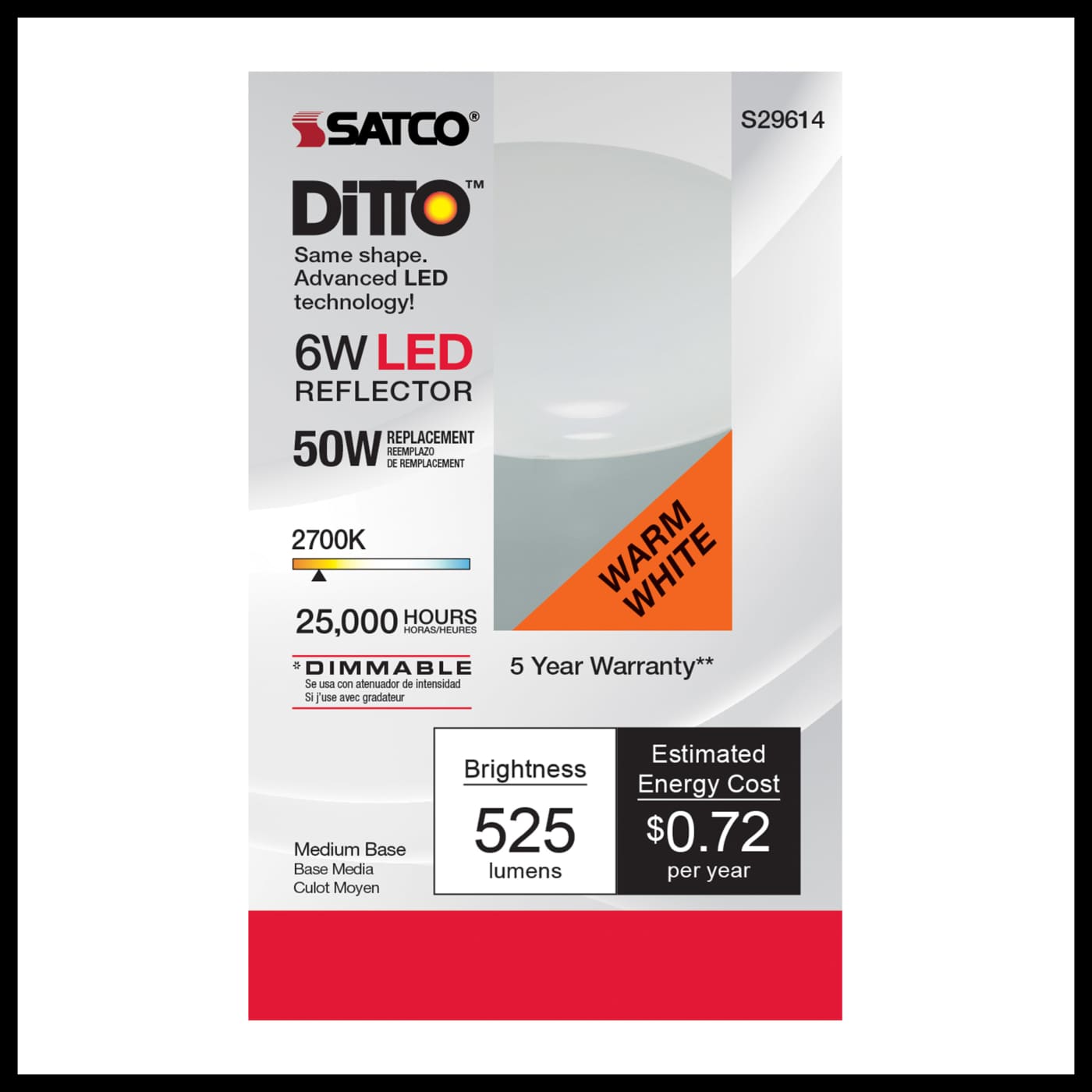 6R20/LED/927/120V - S29614