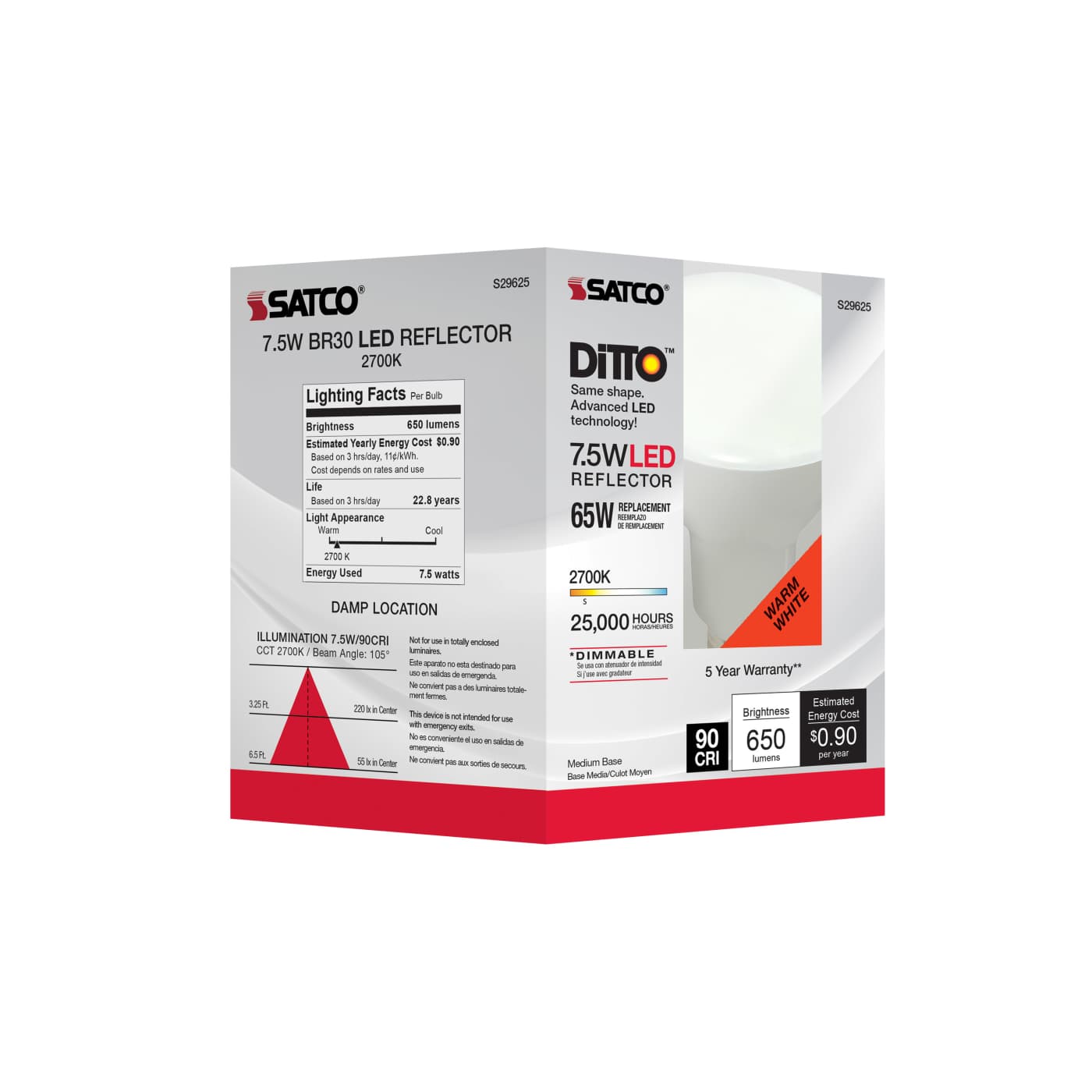 7.5BR30/LED/927/120V - S29625