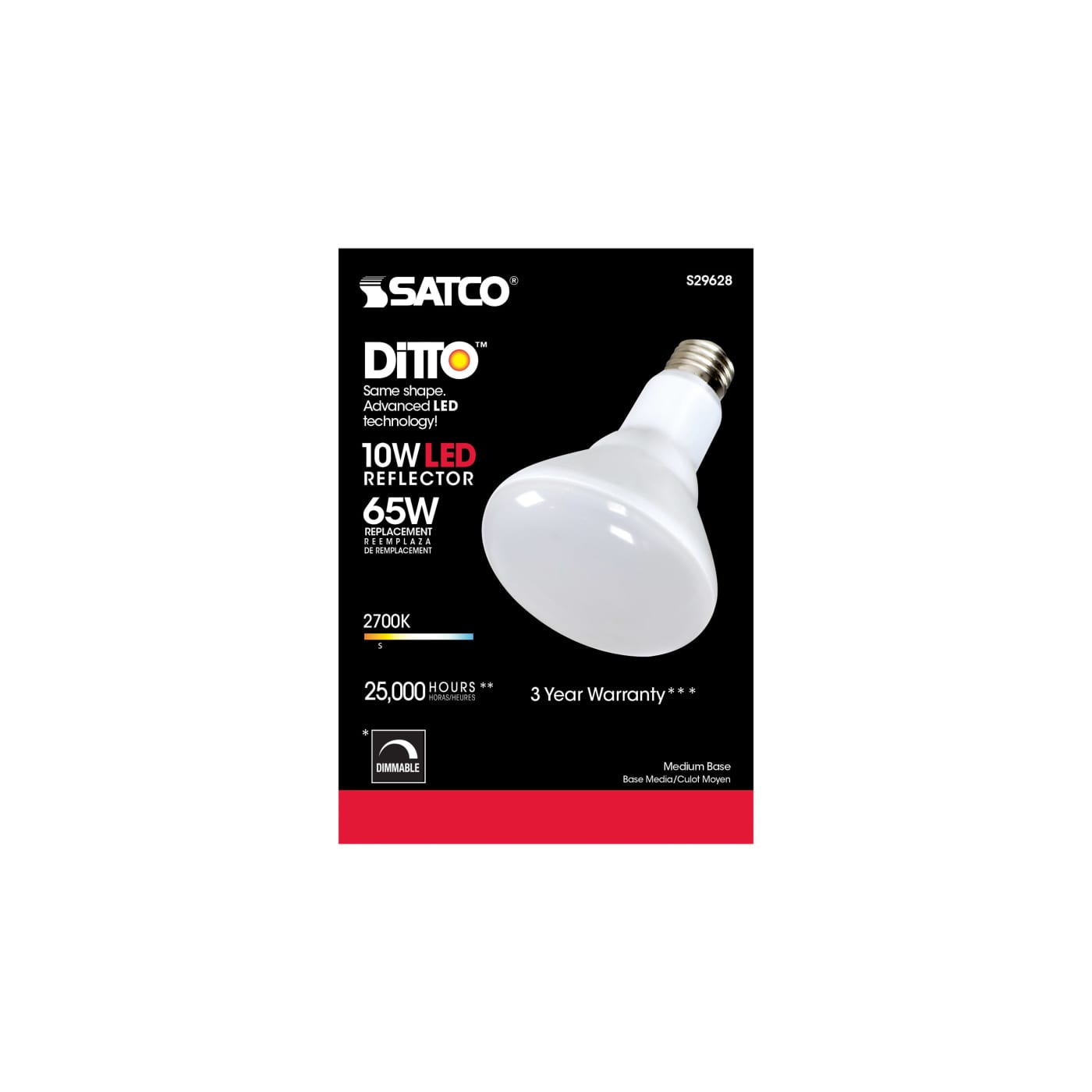 10BR30/LED/2700K/700L/120V/D - S29628