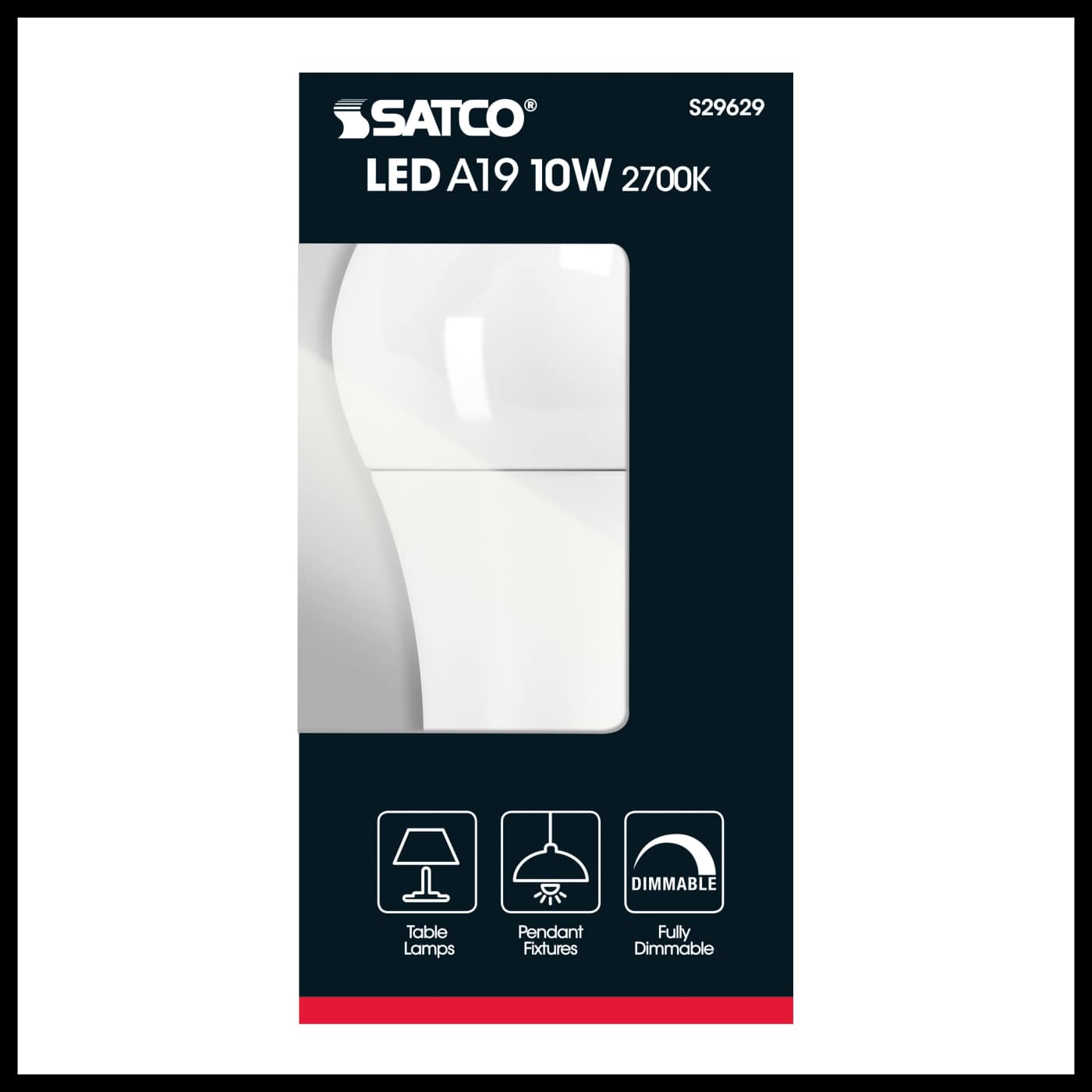 10A19/LED/2700K/800L/120V - S29629