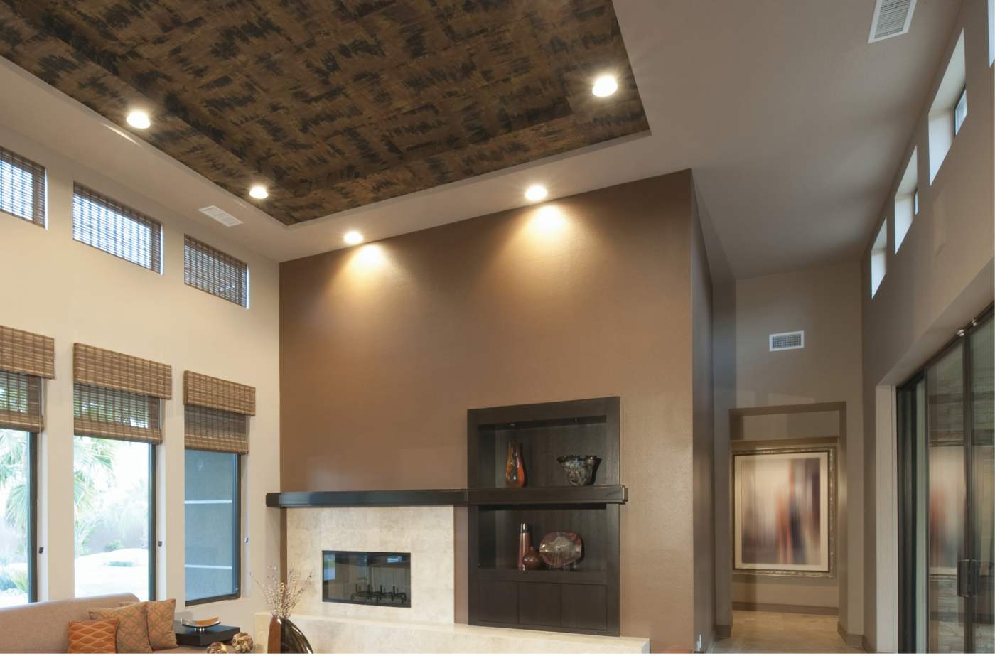 25W/LED/13"FLUSH/30K/RD/BZ - S29652