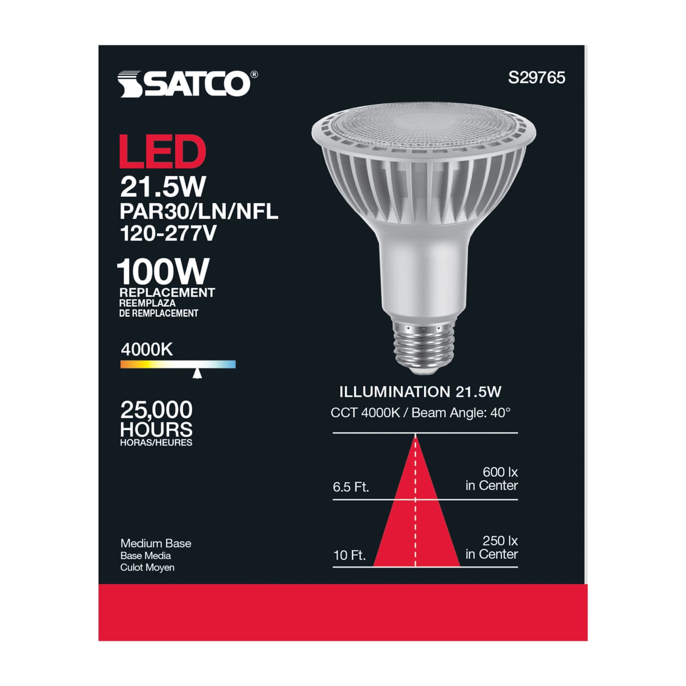21.5PAR30LN/LED/940/HL/120-277 - S29765