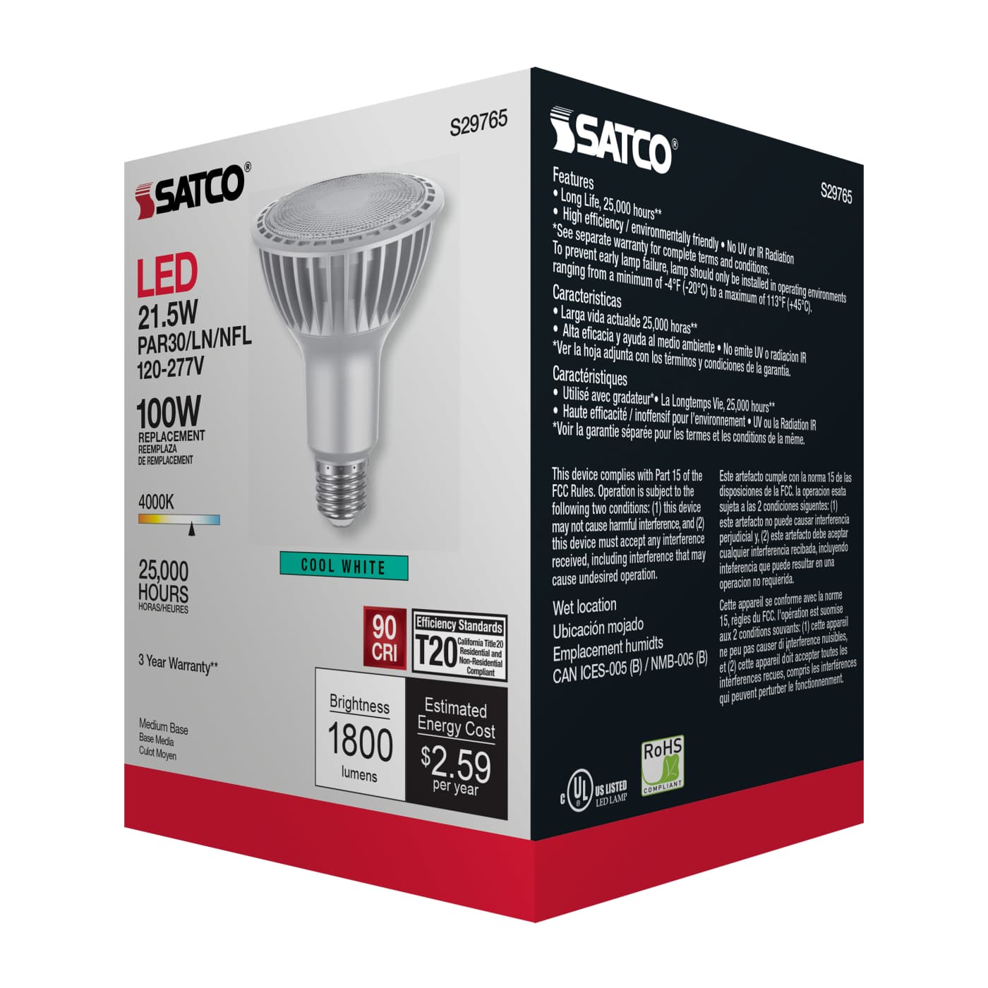 21.5PAR30LN/LED/940/HL/120-277 - S29765