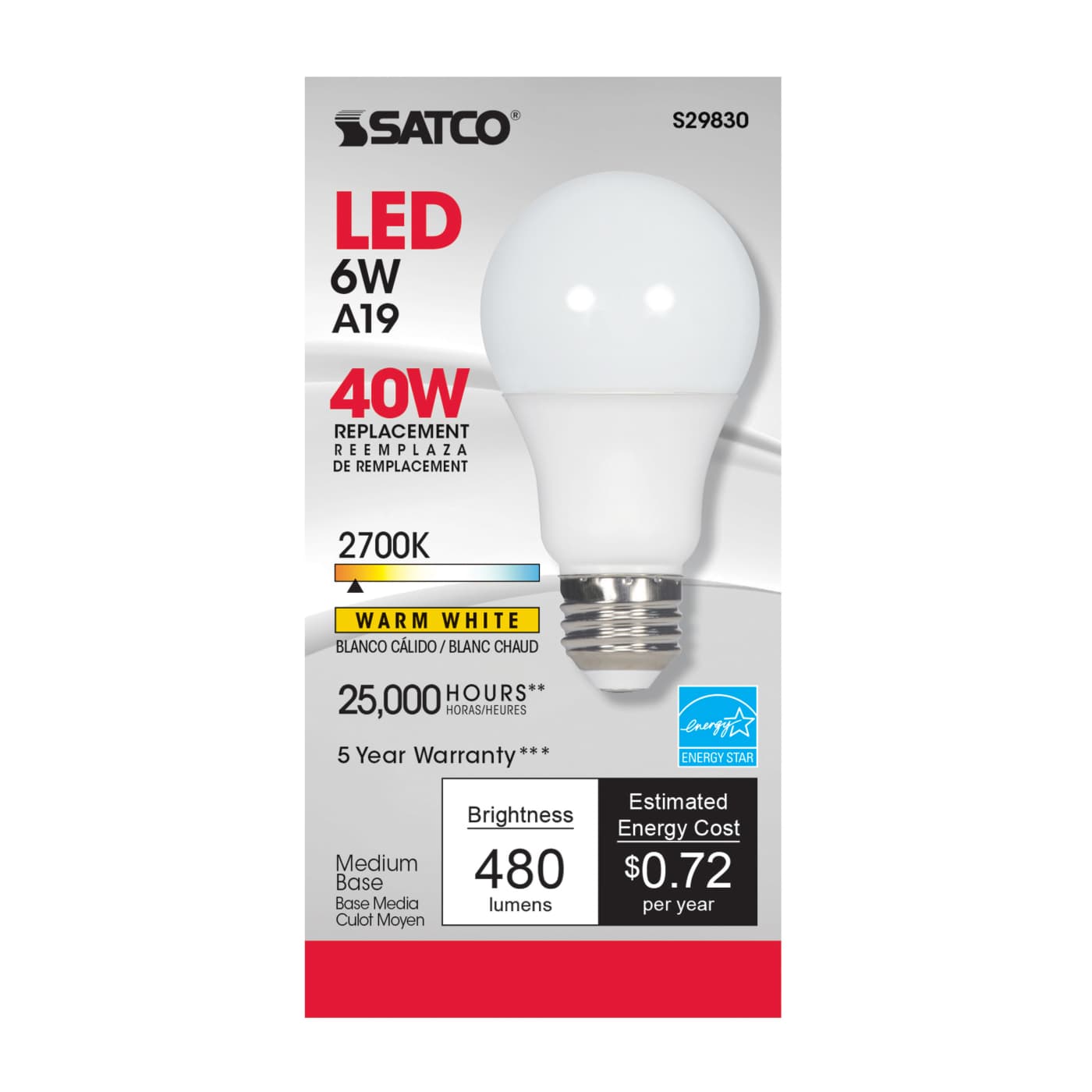 6A19/OMNI/220/LED/27K - S29830