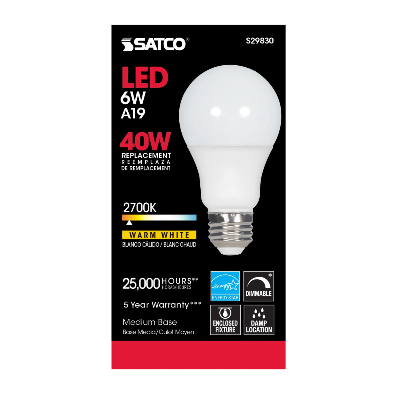 6A19/OMNI/220/LED/27K - S29830