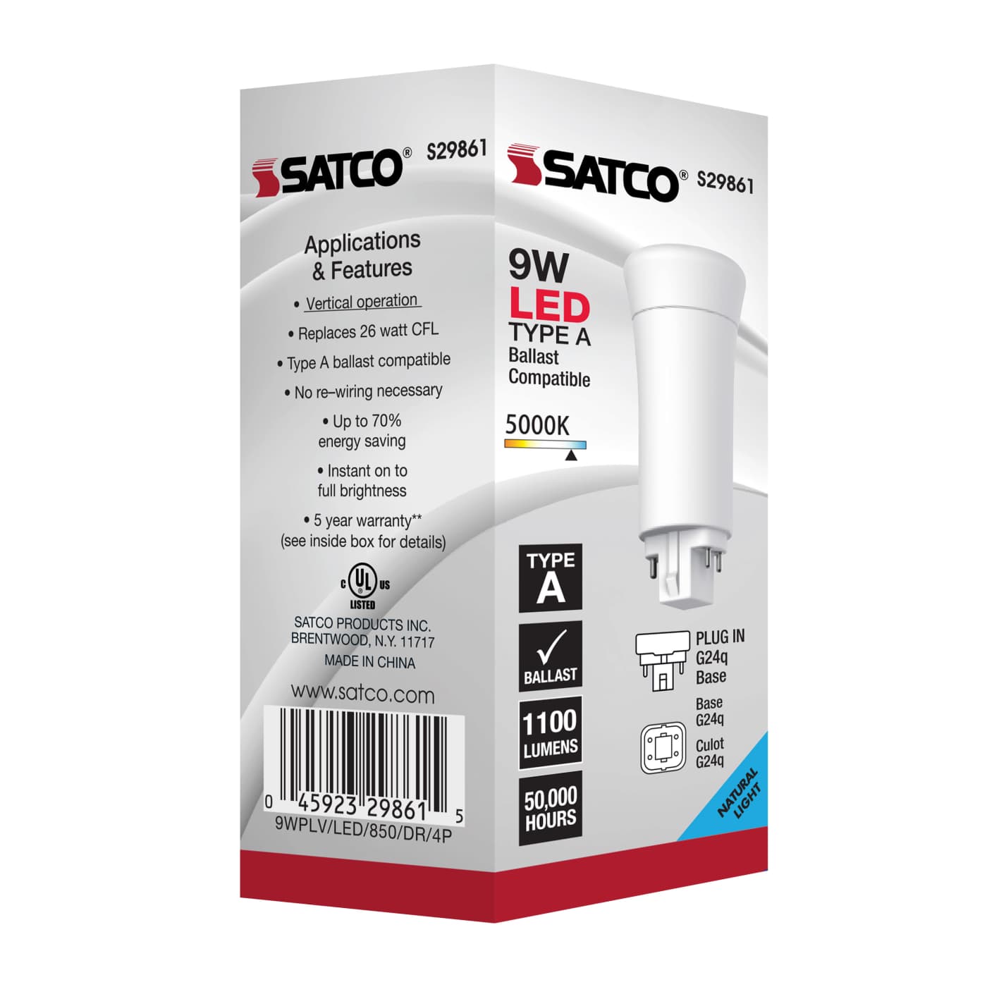 9WPLV/LED/850/DR/4P - S29861