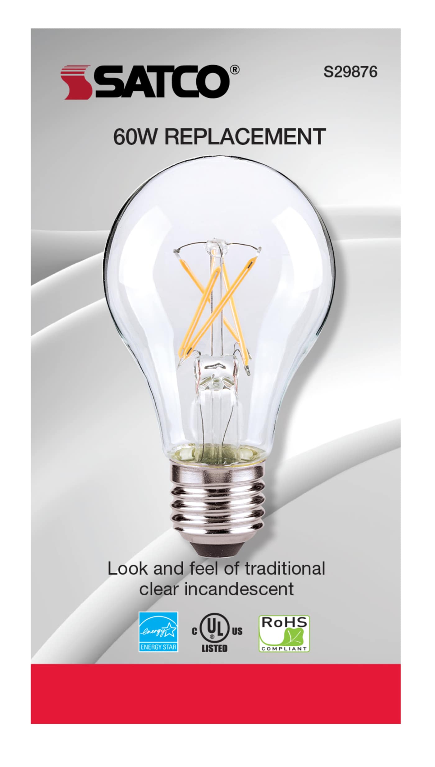 7A19/CL/LED/E26/27K/ES/120V - S29876