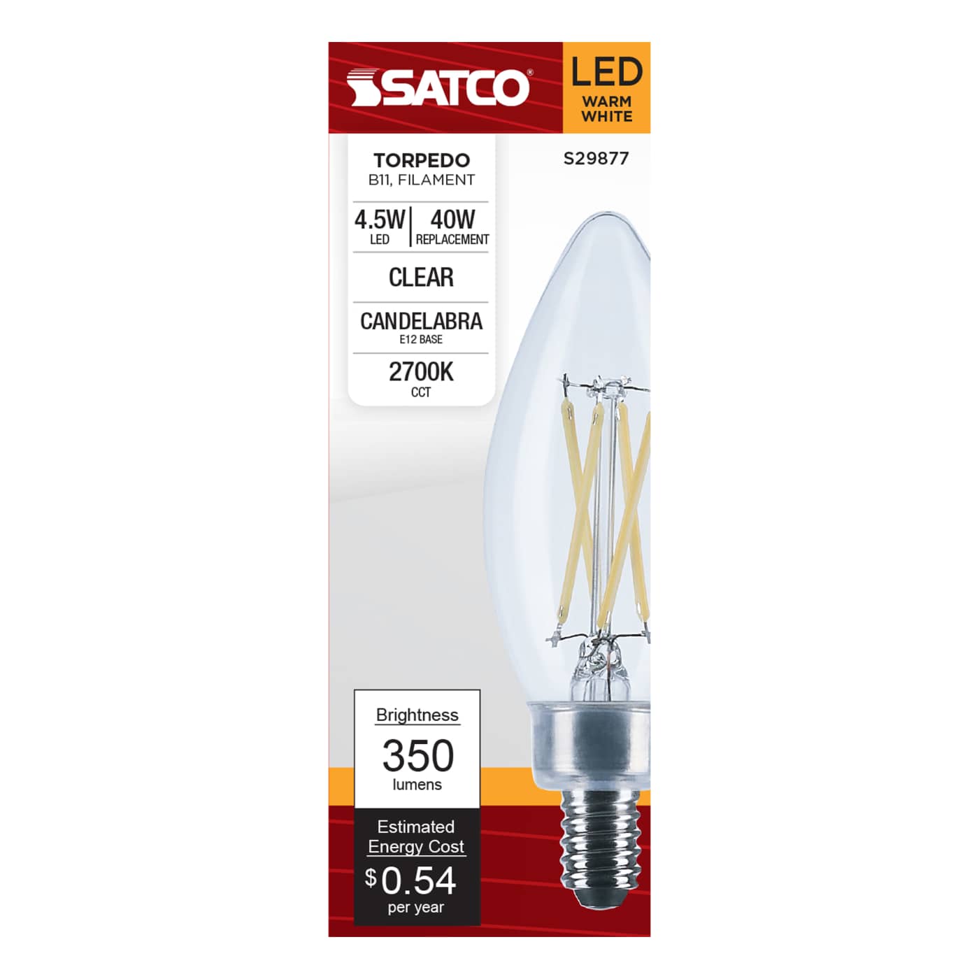 4.5B11/LED/927/CL/120/E12 - S29877