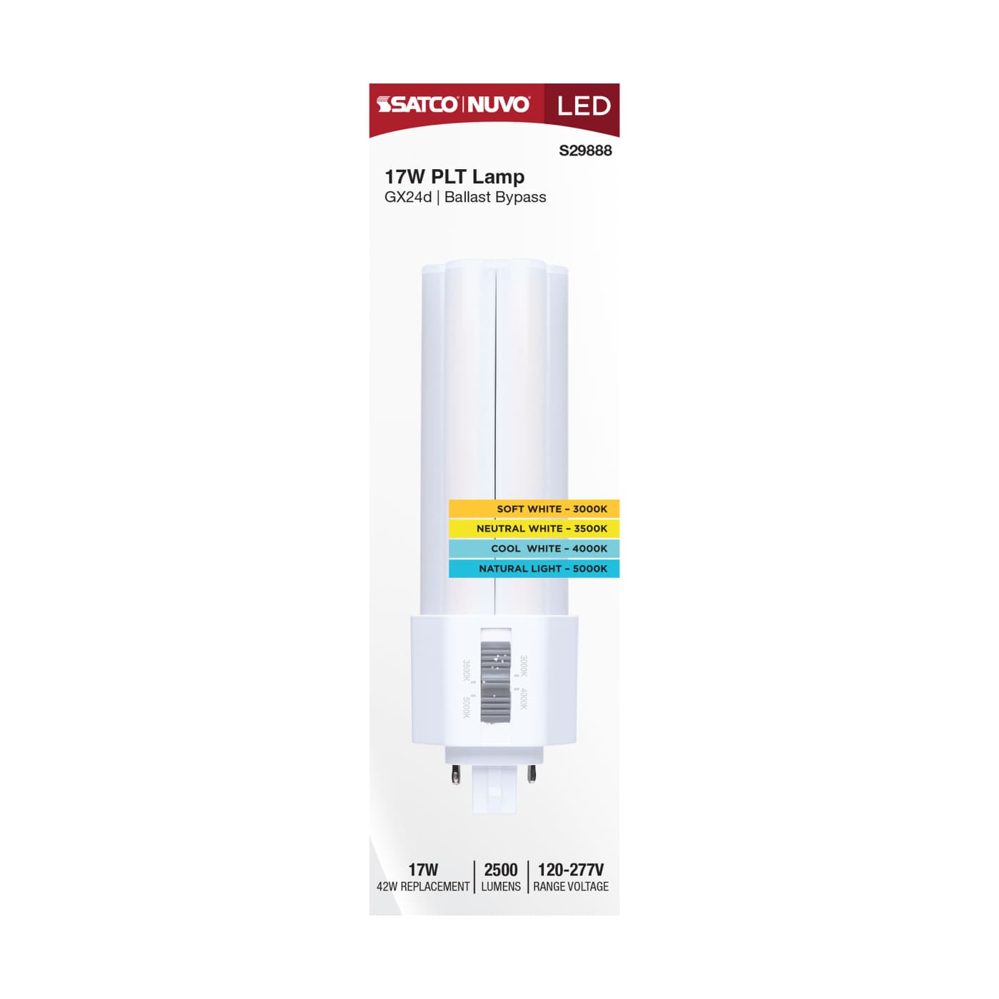 17WPLTL/8CCT4/GX24D/OB/U - S29888