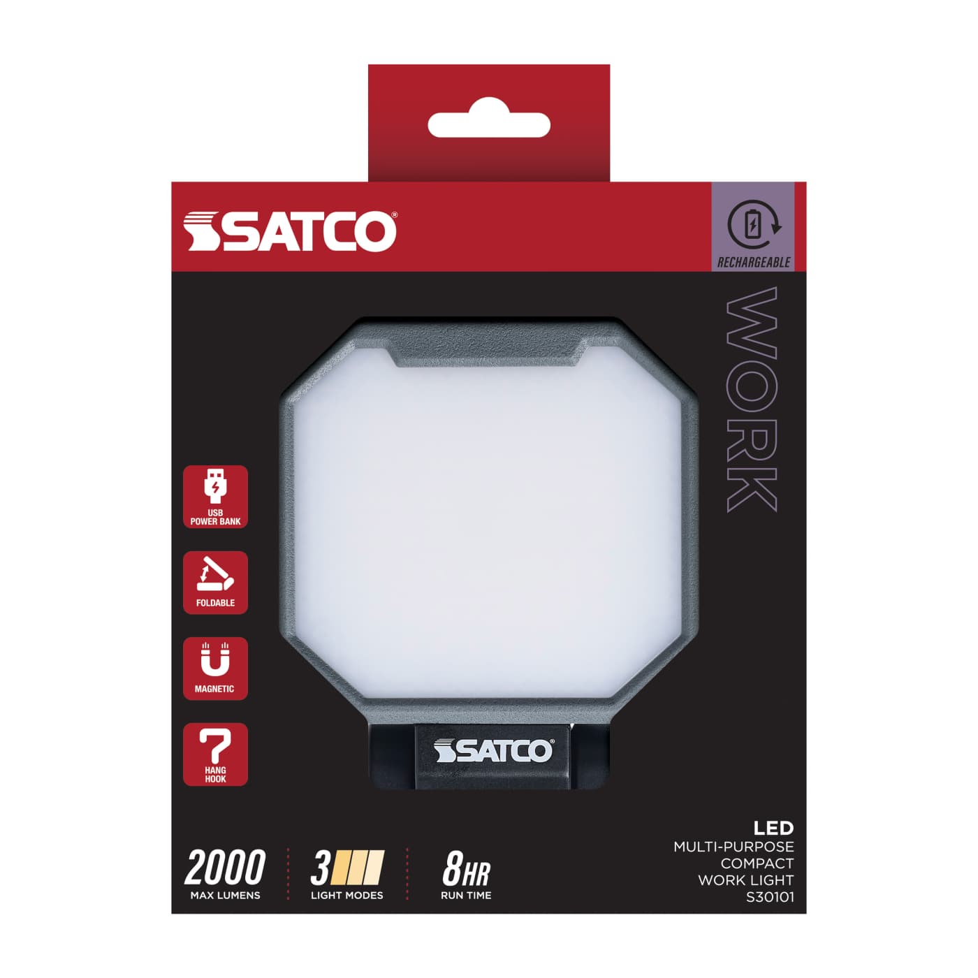 LED COMPACT WORK LIGHT - S30101