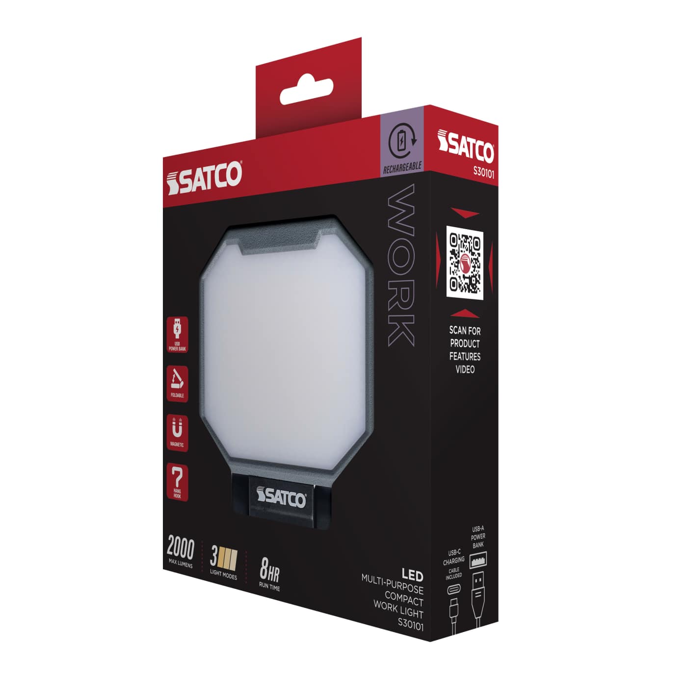 LED COMPACT WORK LIGHT - S30101