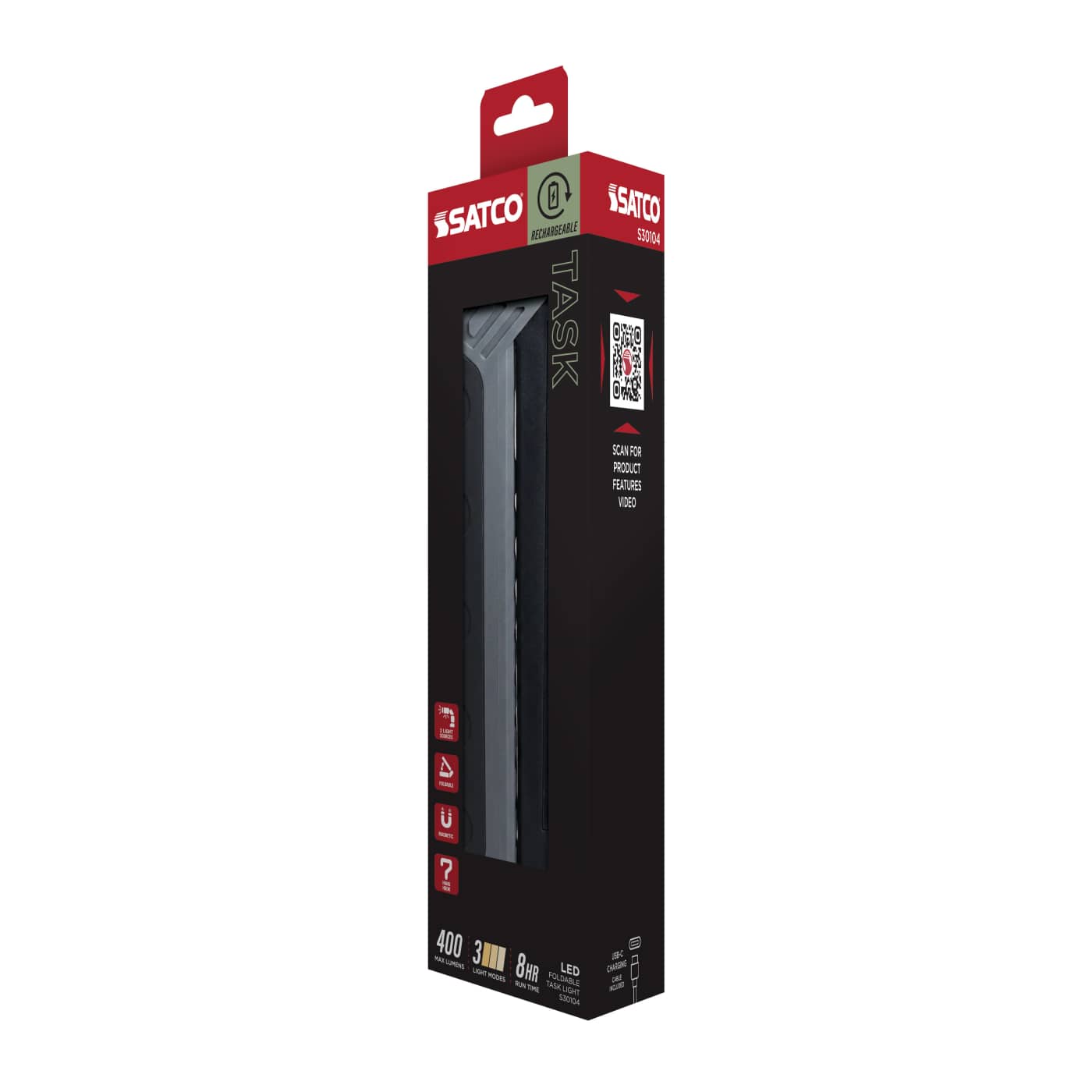 LED FOLDABLE TASK LIGHT - S30104