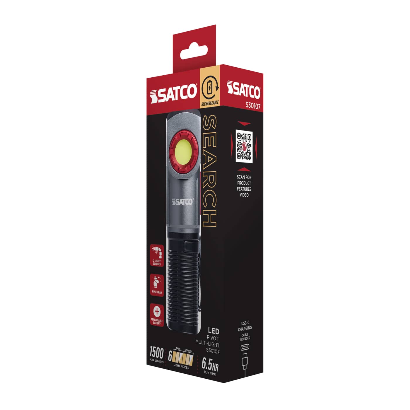 LED PIVOT MULTI-LIGHT - S30107