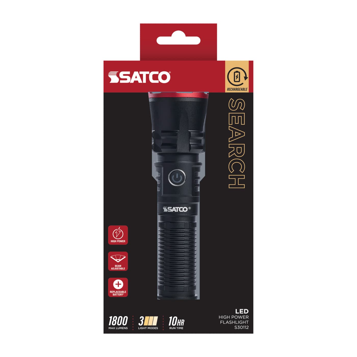 LED HIGH POWER FLASHLIGHT - S30112