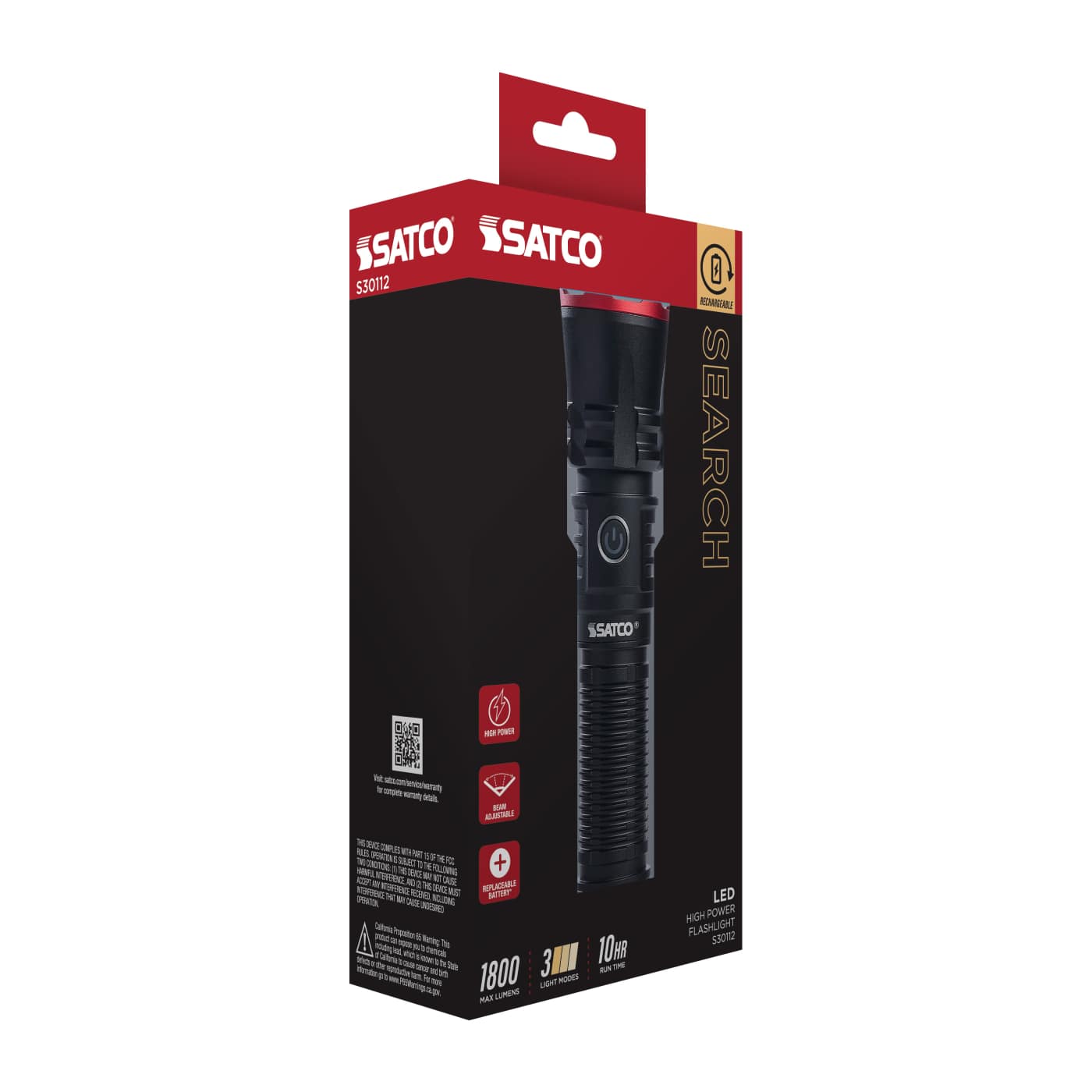 LED HIGH POWER FLASHLIGHT - S30112
