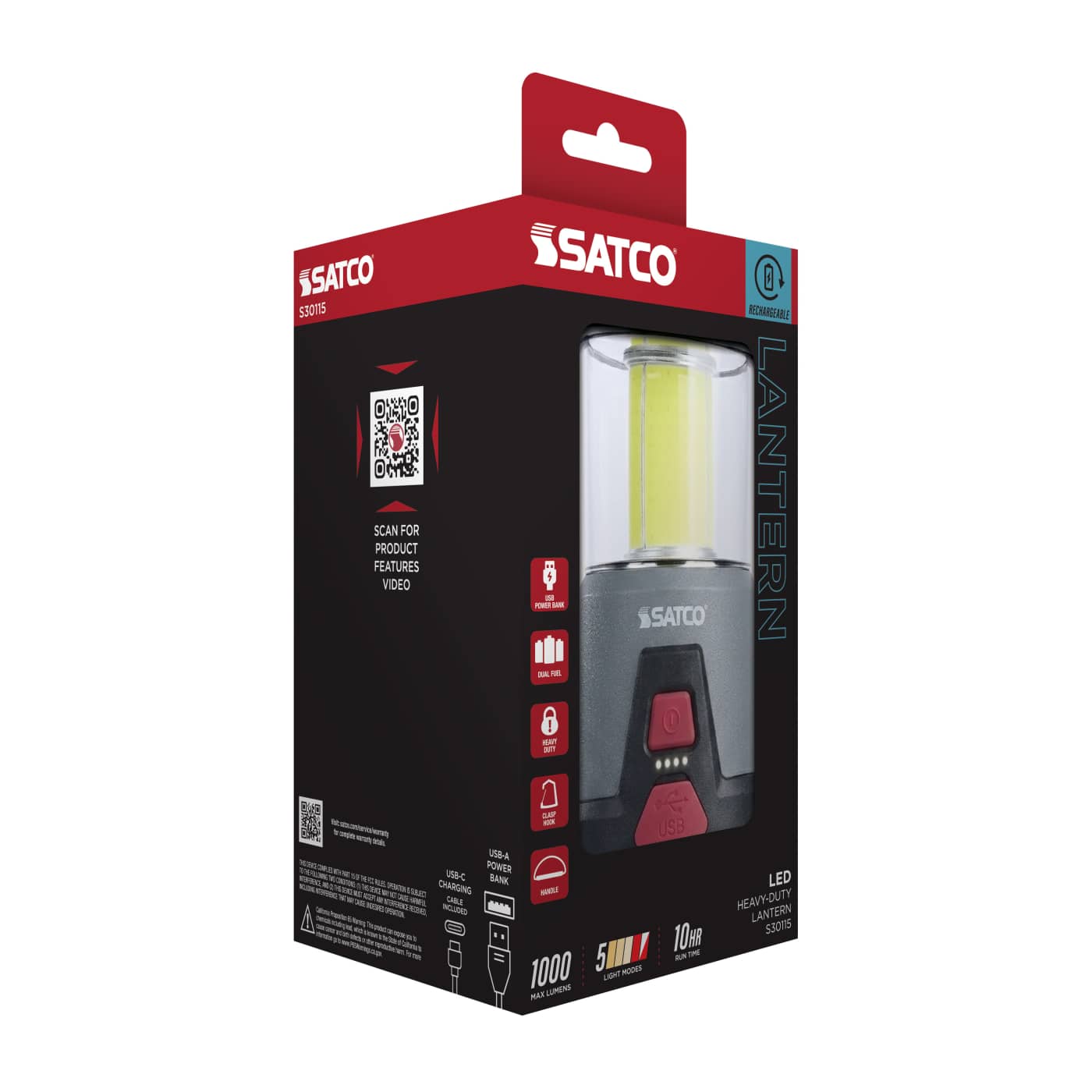 LED HEAVY DUTY LANTERN - S30115