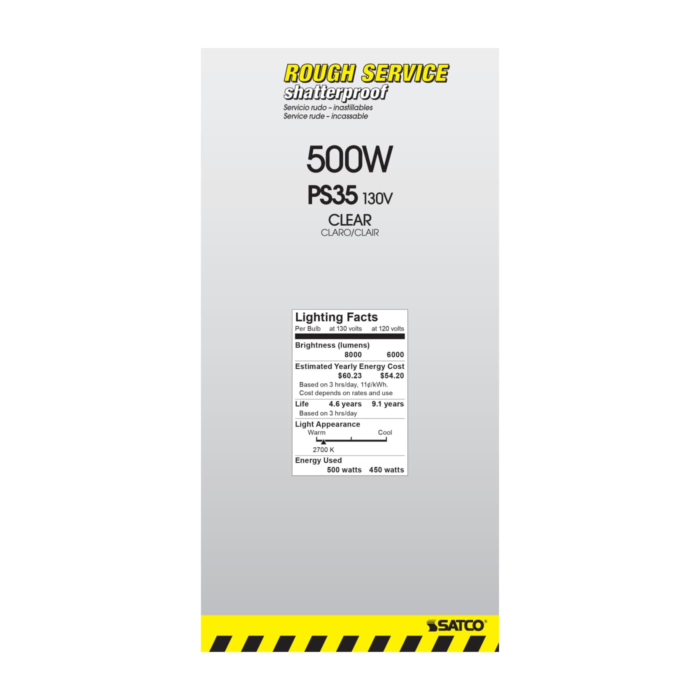 500PS35/TF SHATTER E39 MOGUL - S3016