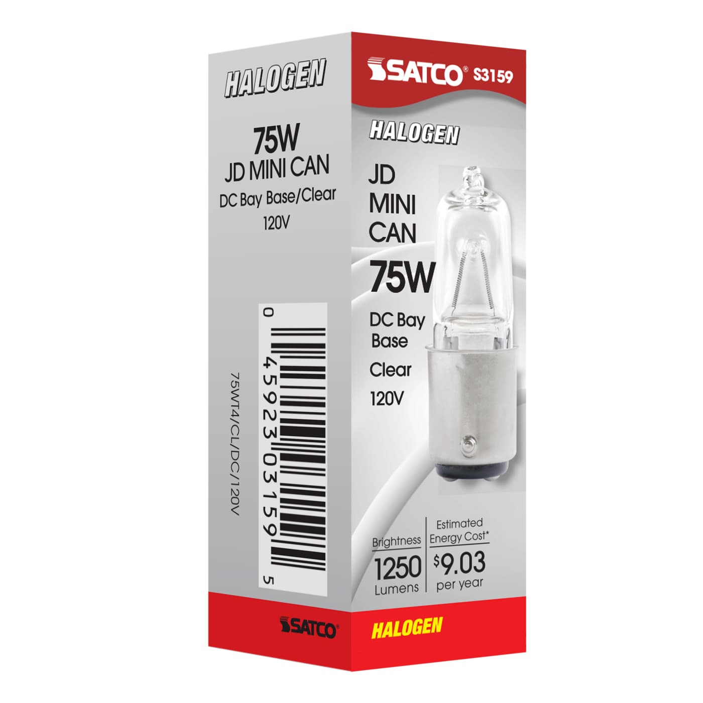 75W BAYONET BASE HALOGEN - S3159