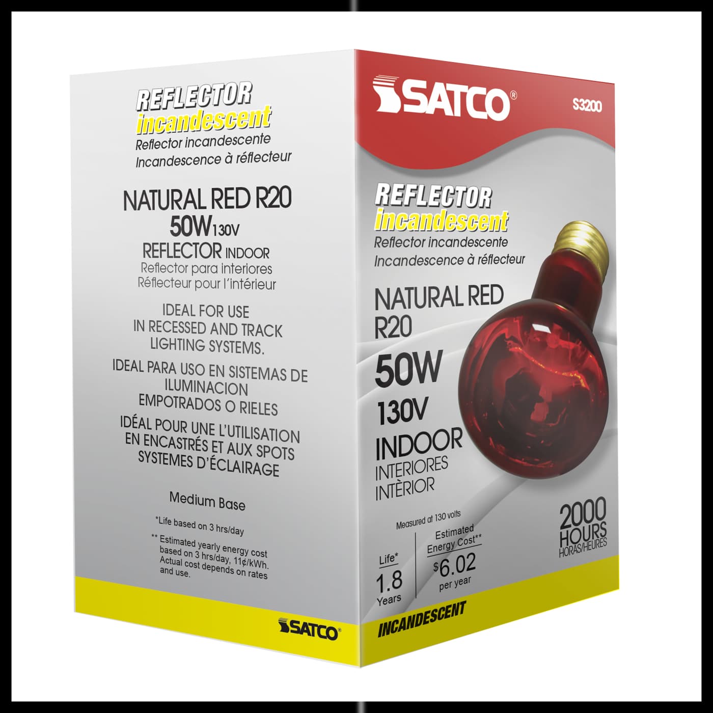 50R20 RED STD BASE - S3200