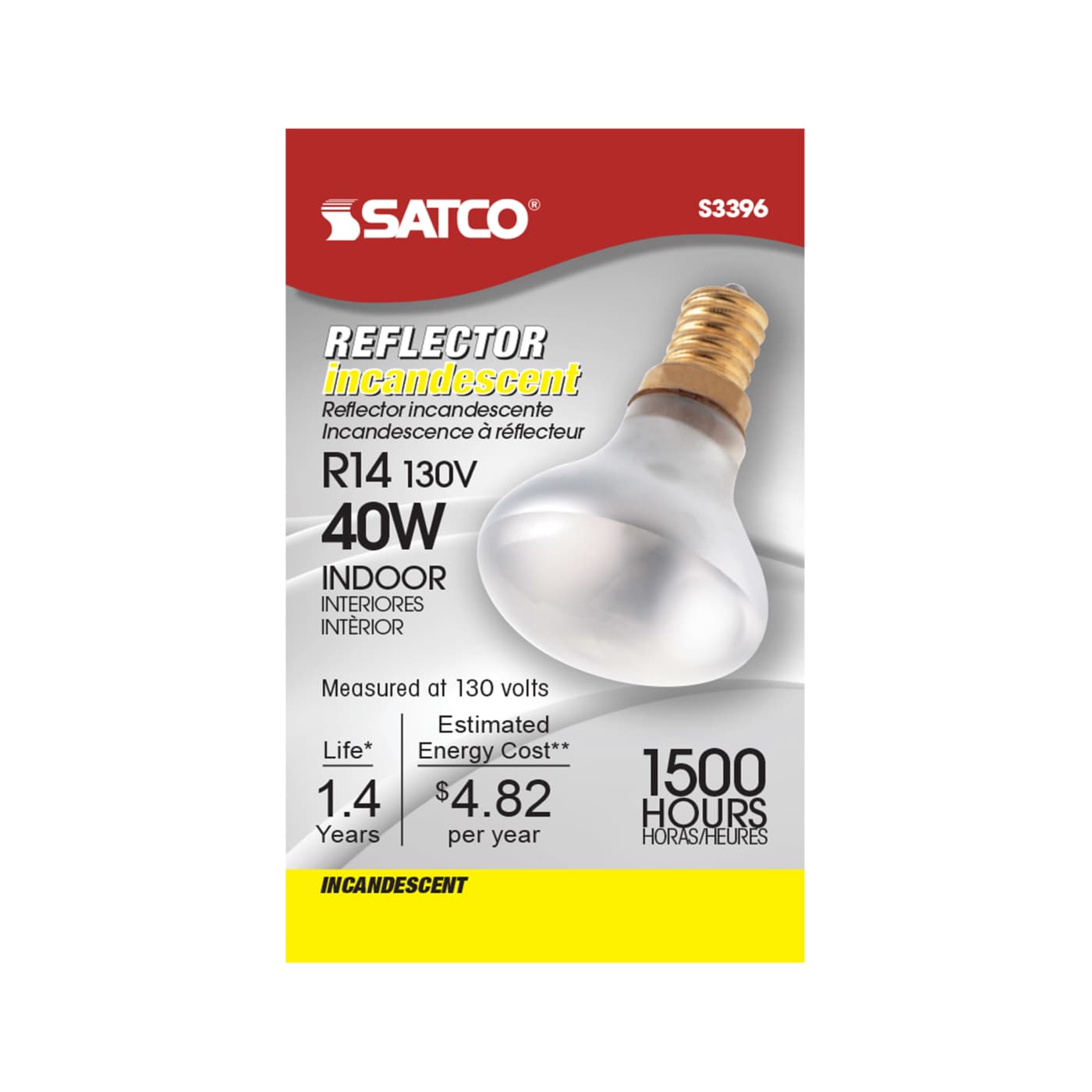 40W R14 SPOT E14 130V - S3396