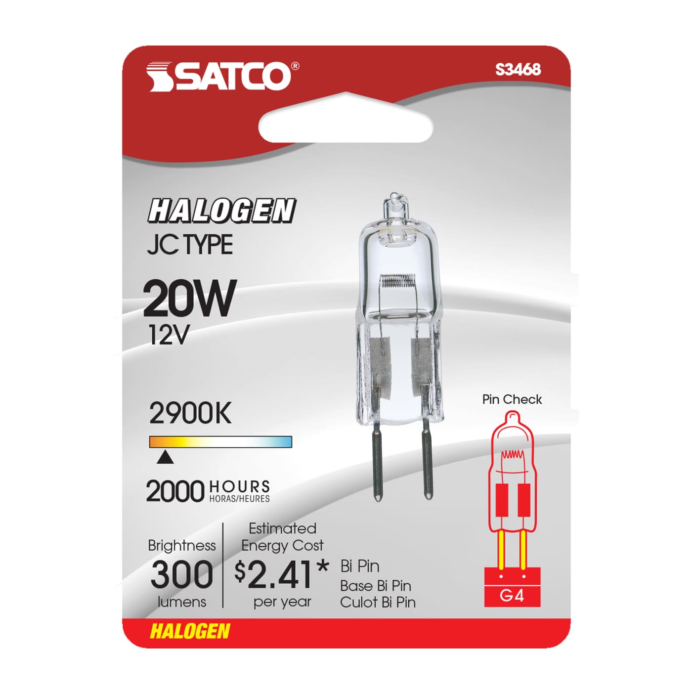 20W 20T3 MINI BI-PIN - S3468