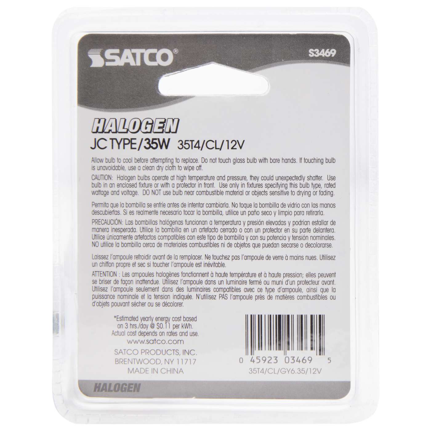 35W 35T4 MINI BI-PIN - S3469